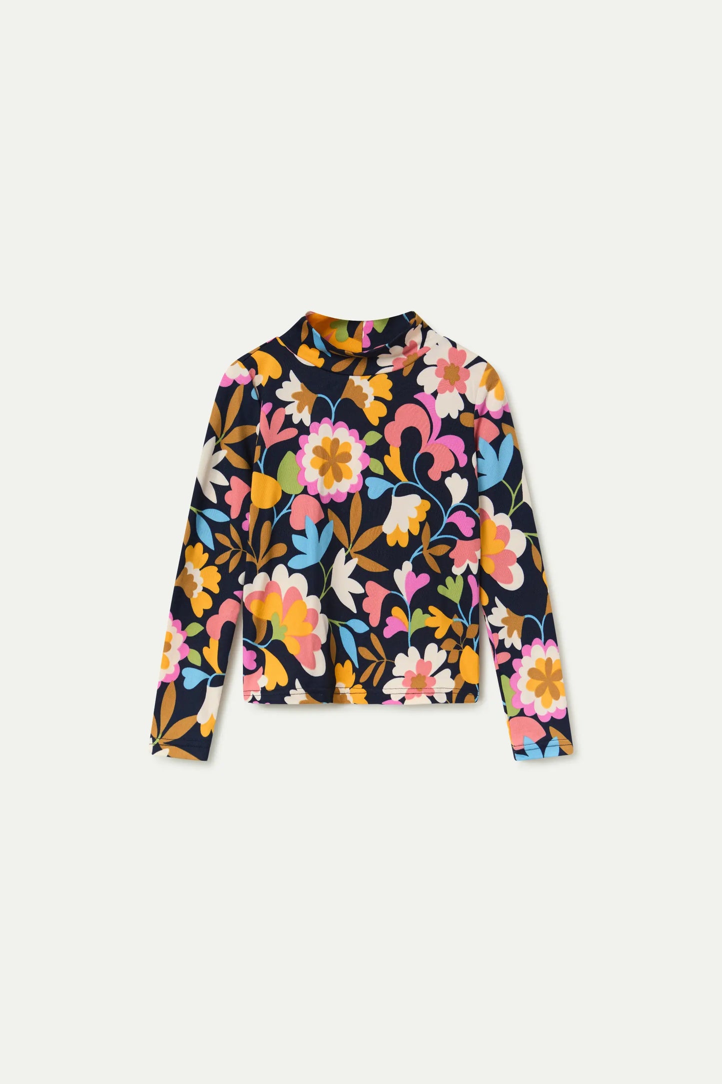Baoushka Floral Print Long-Sleeved Sweater
