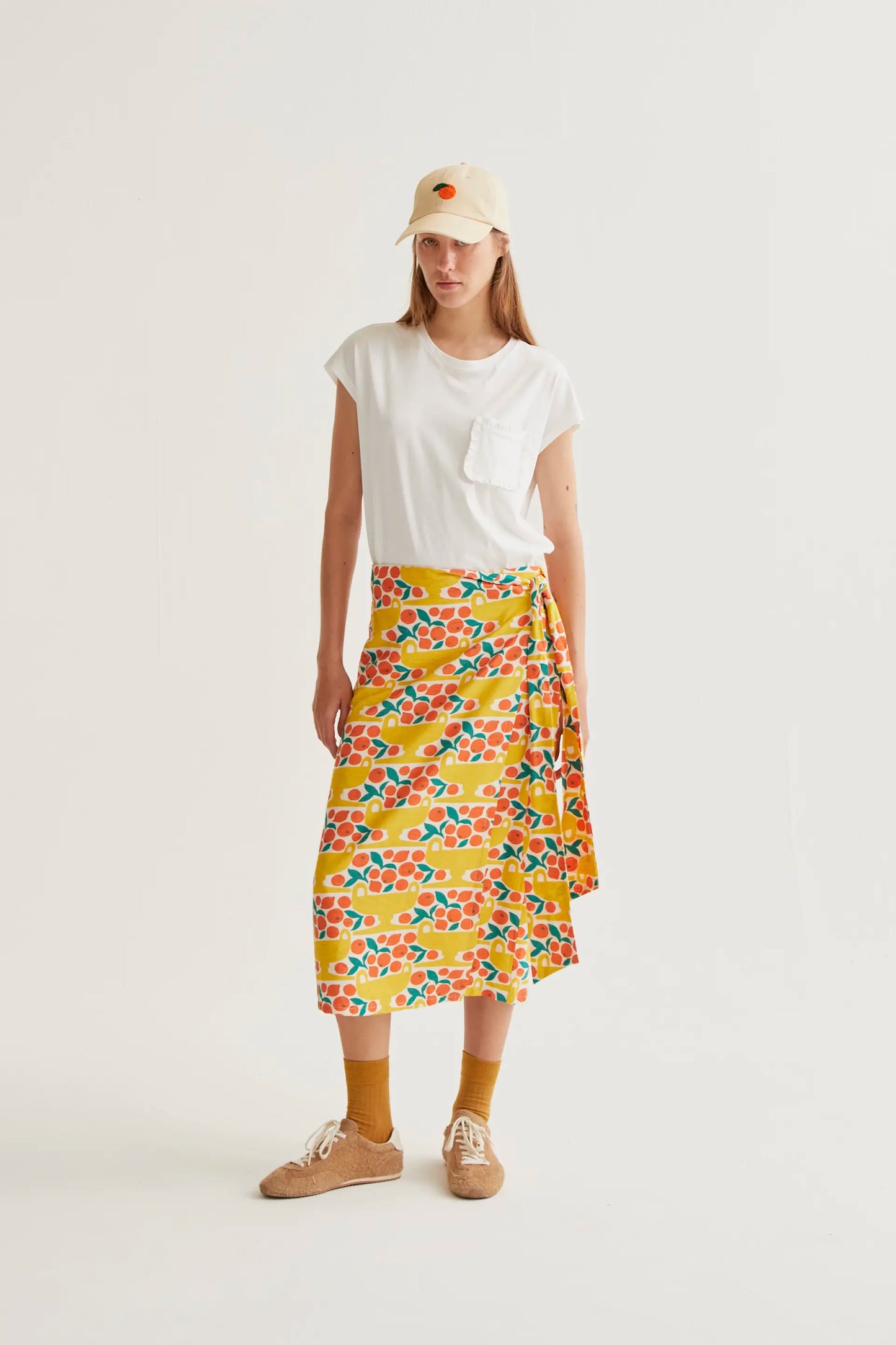 Camiseta  básica 100% algodón blanco