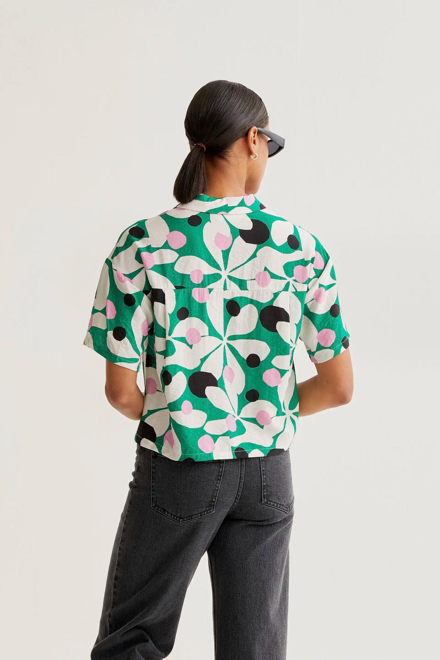 Hosta print shirt