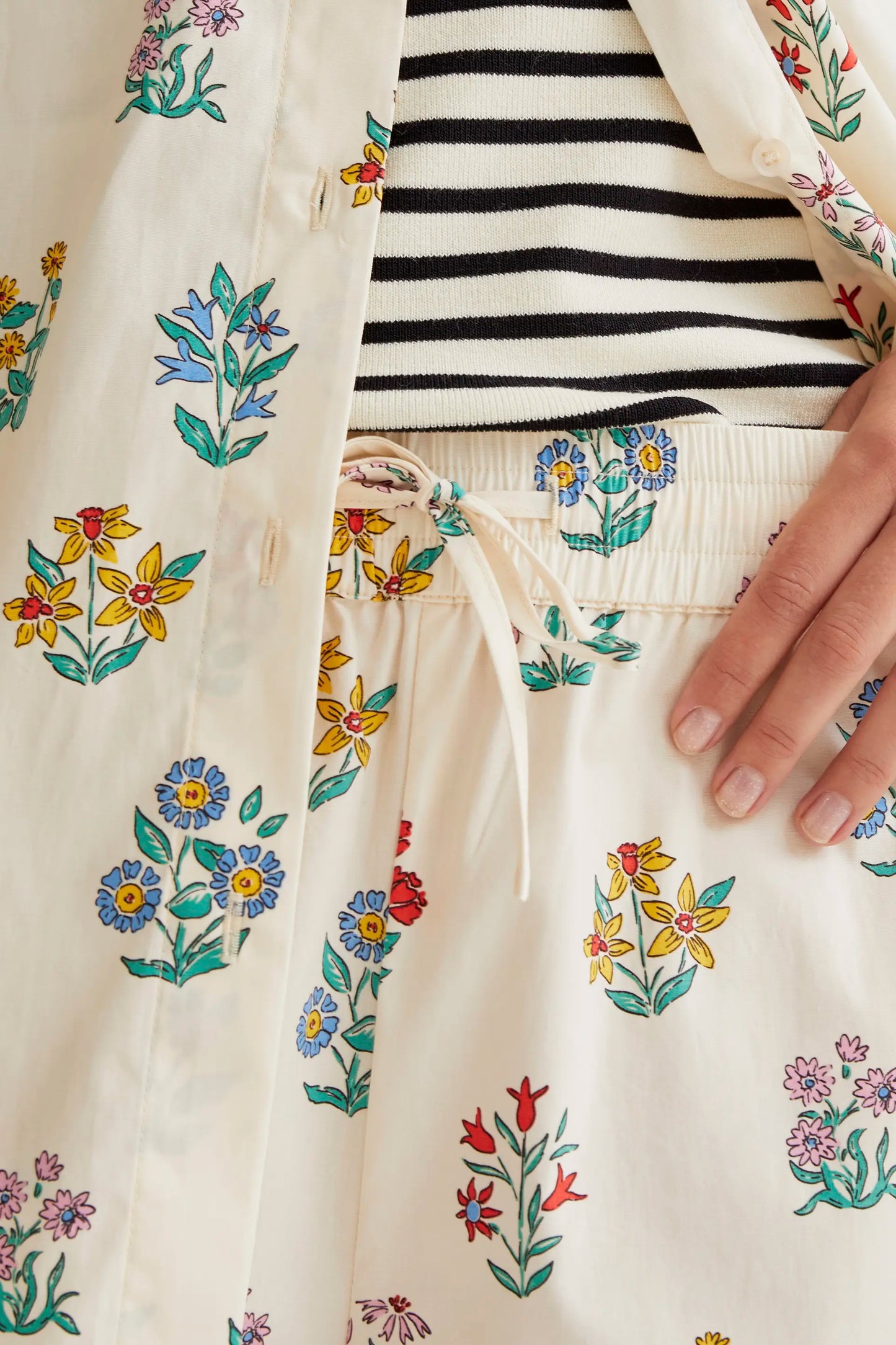 Pantalón con estampado Gardener