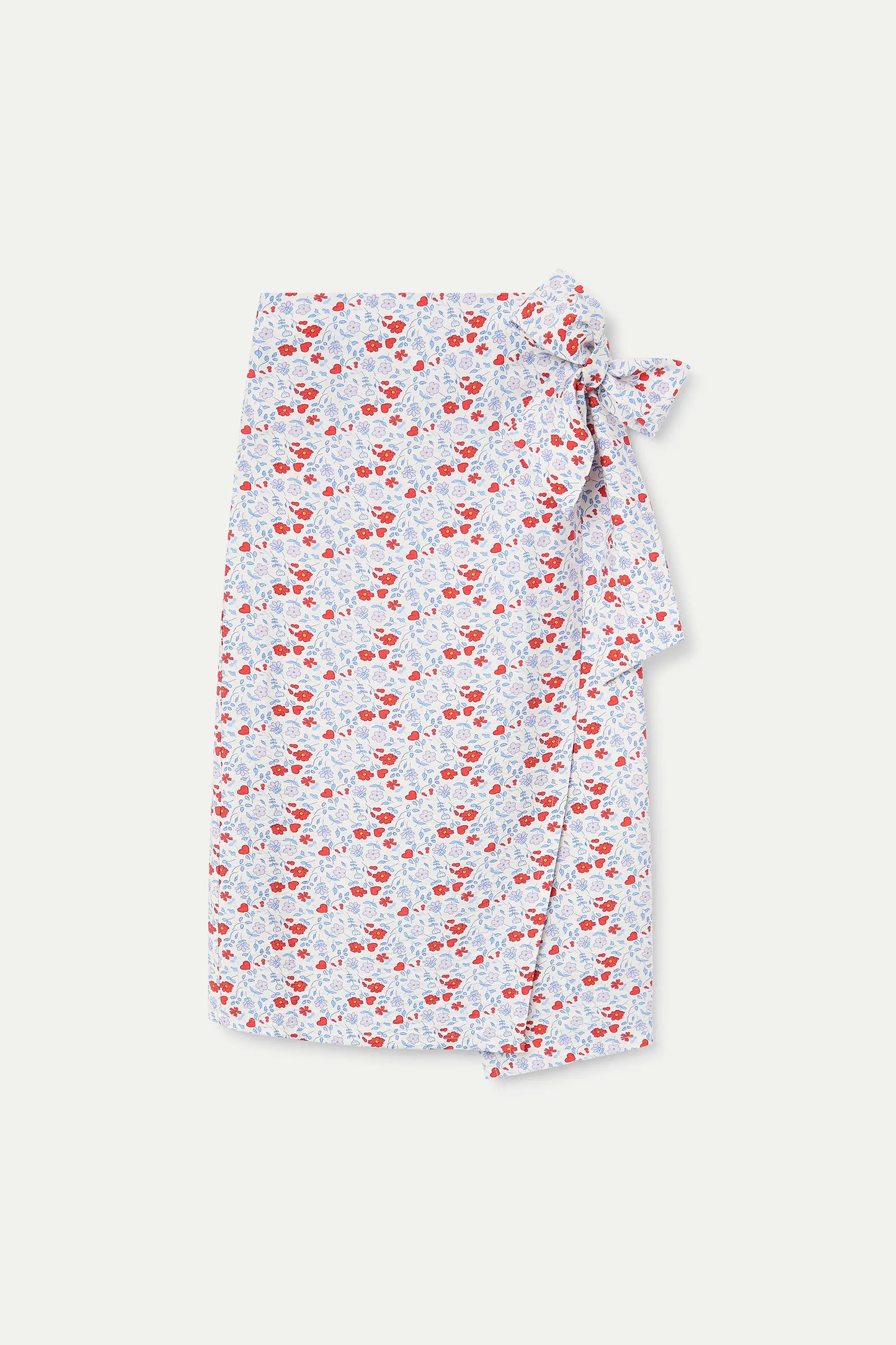 Falda midi con estampado Cute