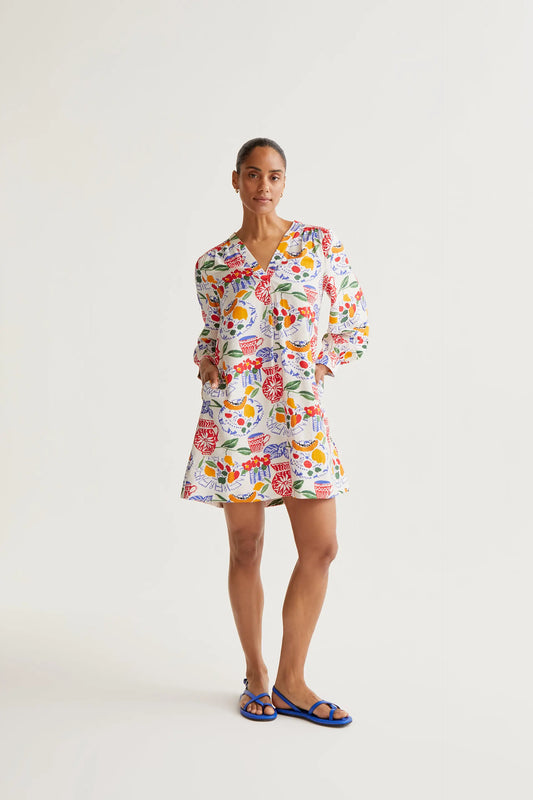 Lush print short dress