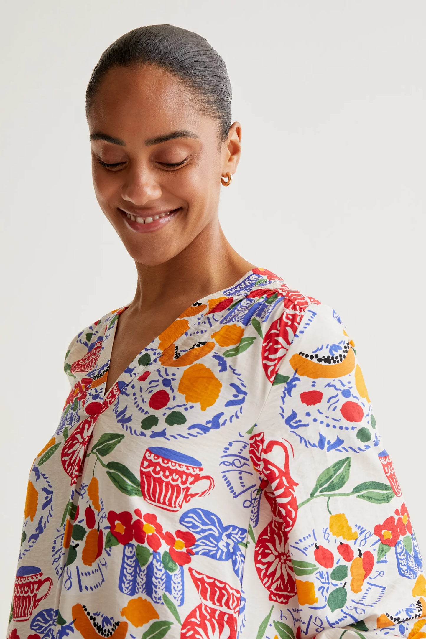 Lush print short dress