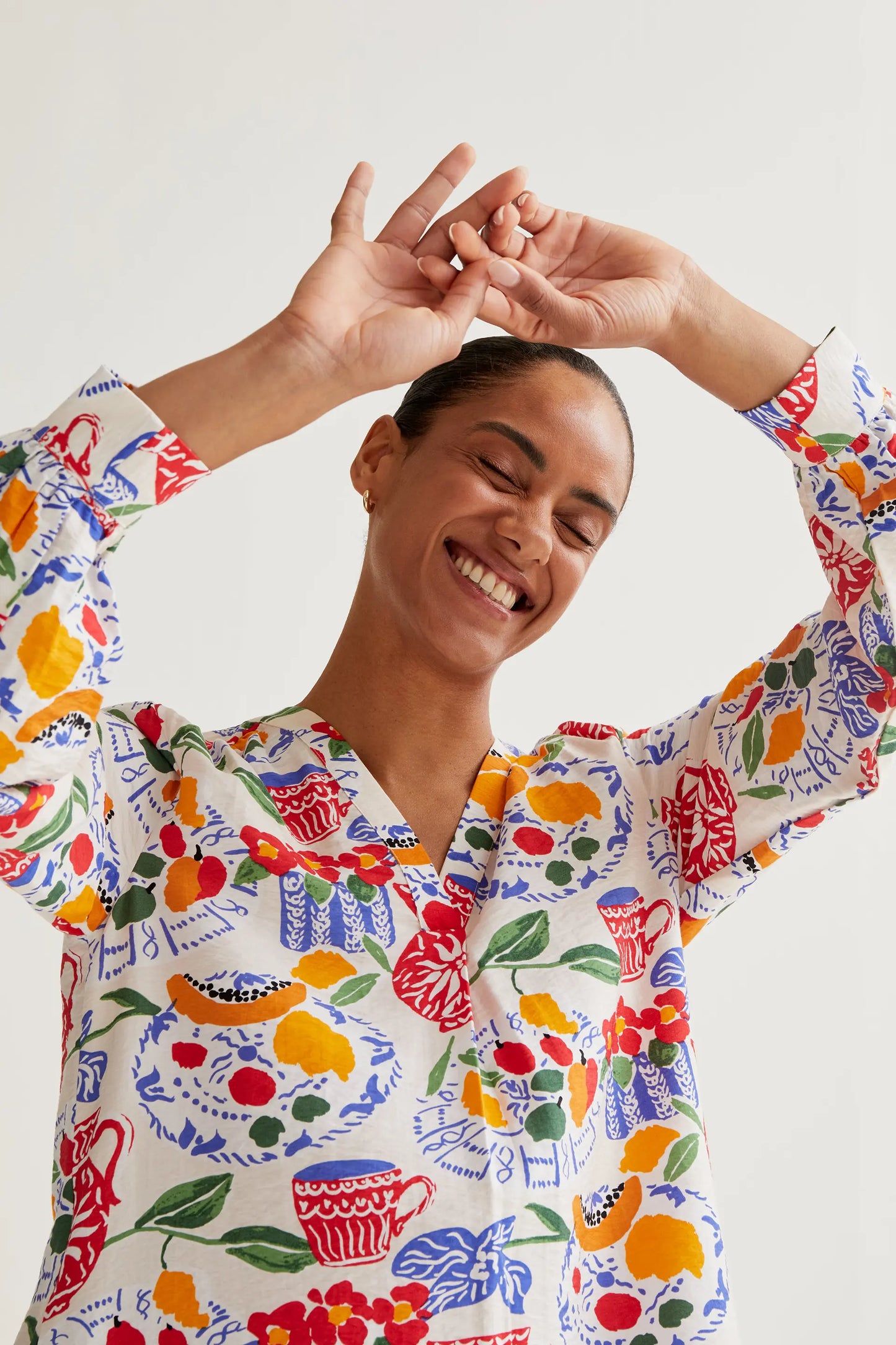 Lush print short dress