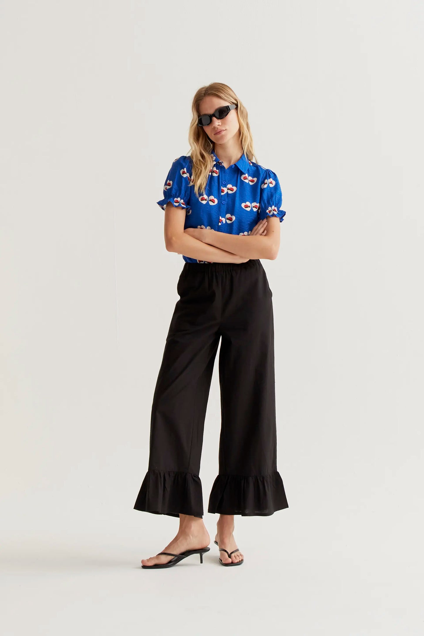 Camisa con estampado Coccinella