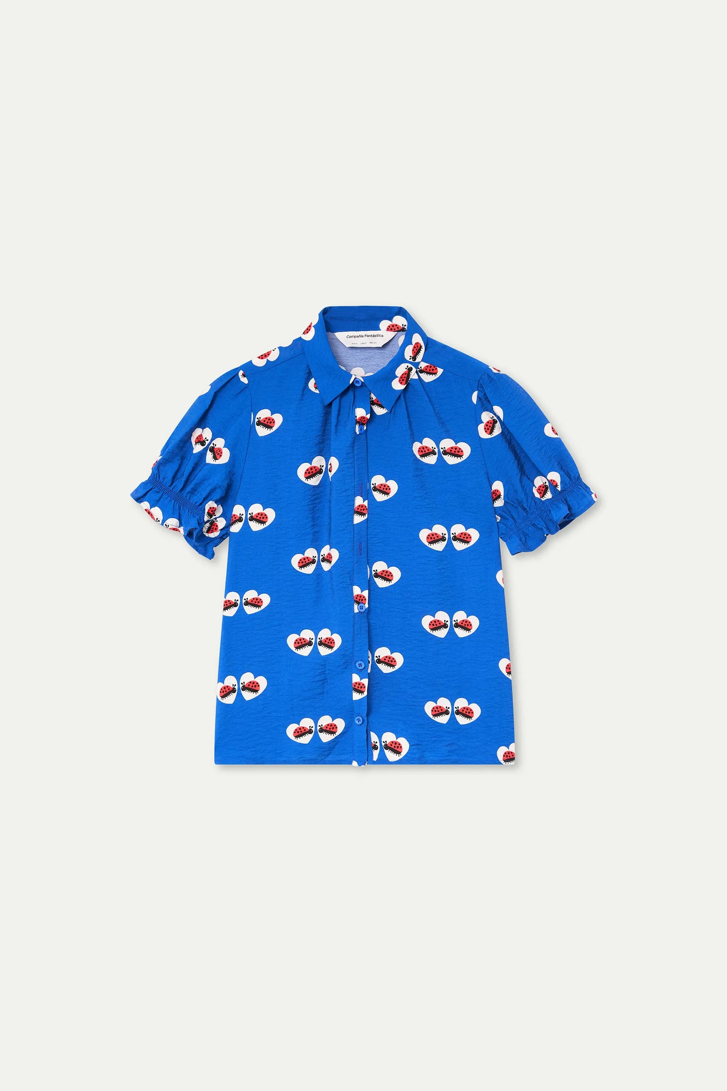 Camisa con estampado Coccinella