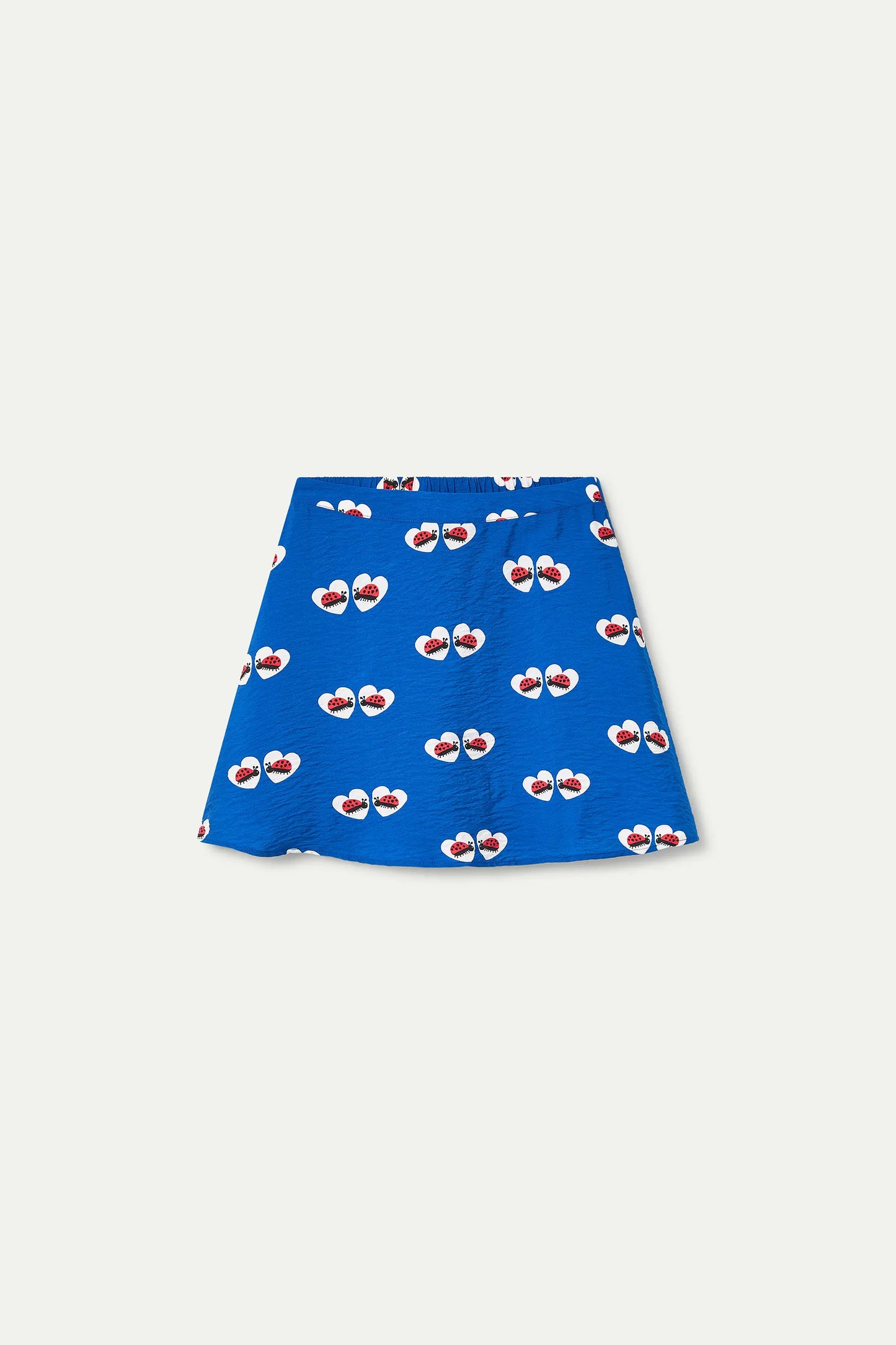 Falda corta con estampado Coccinella