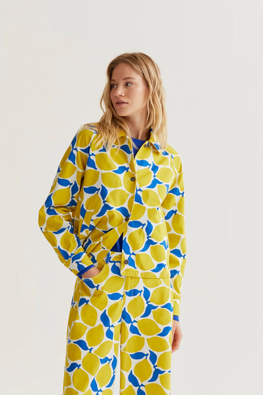 Chaqueta con estampado Limoncello