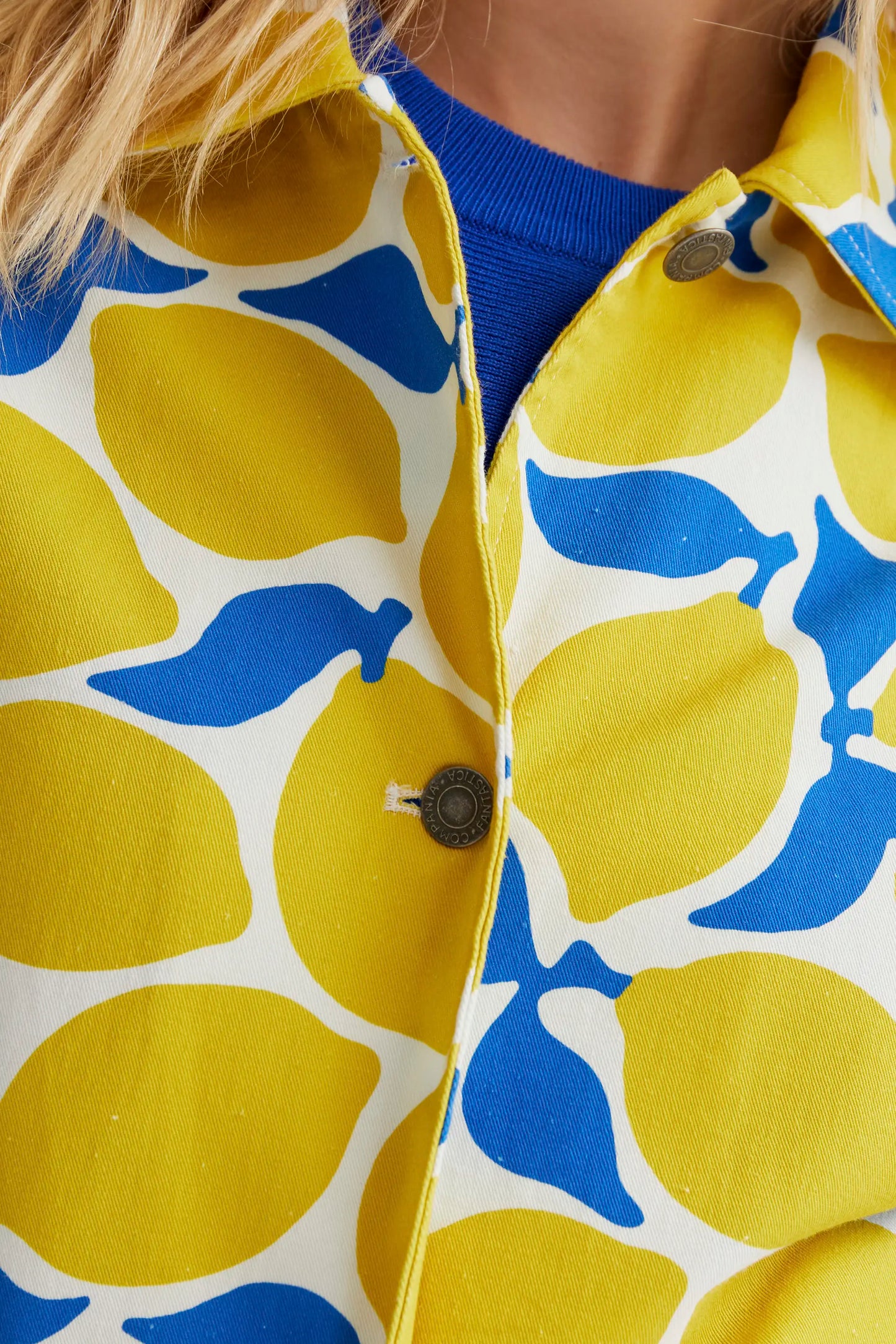 Giacca stampata Limoncello