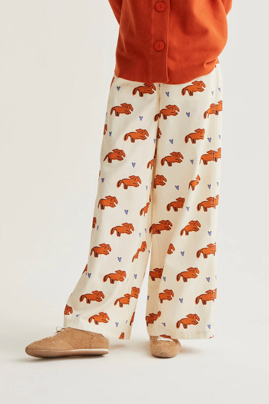 Tochi print trousers