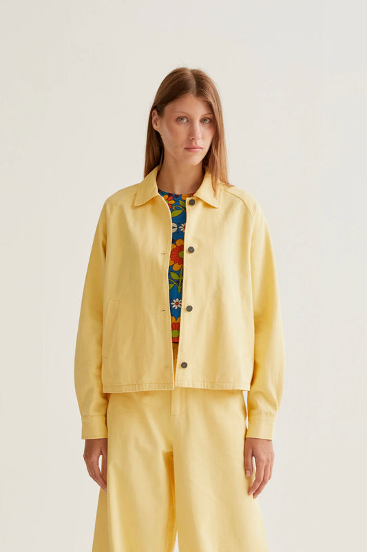 100% cotton yellow jacket