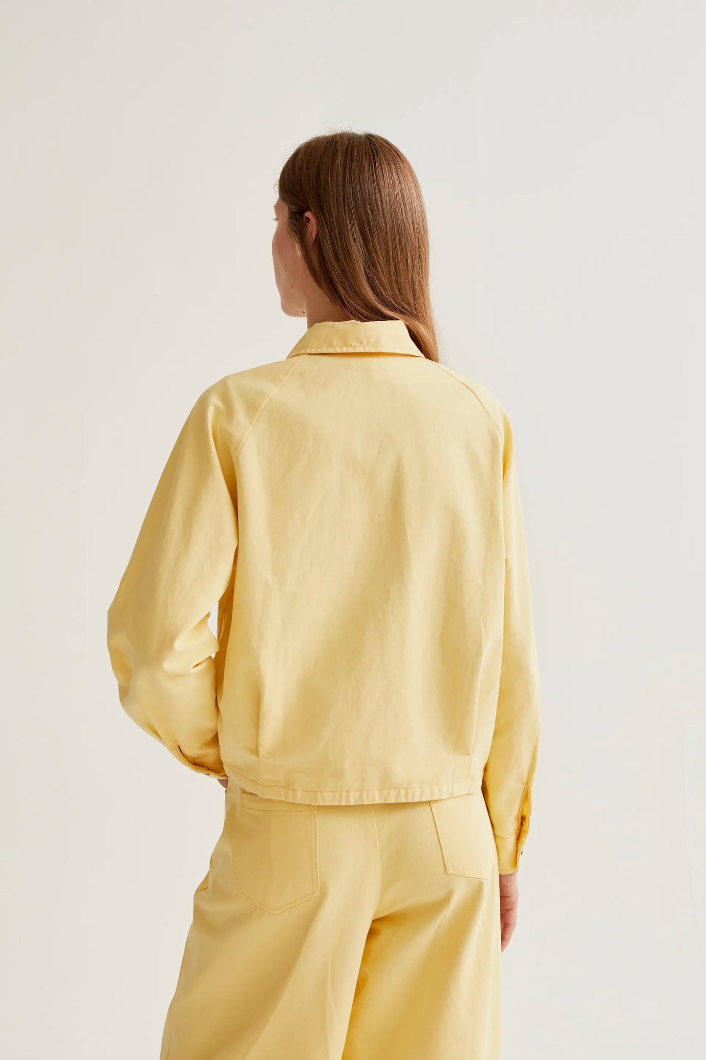 100% cotton yellow jacket
