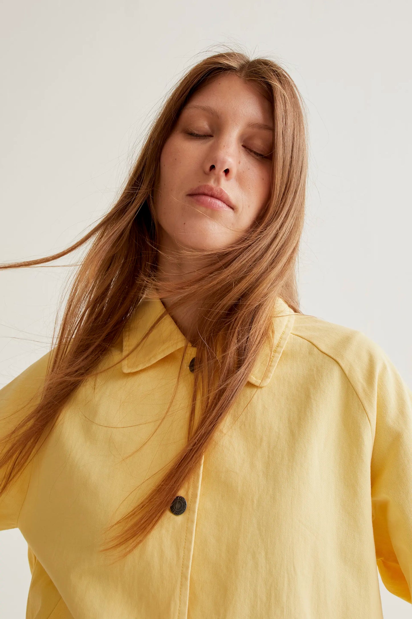 100% cotton yellow jacket