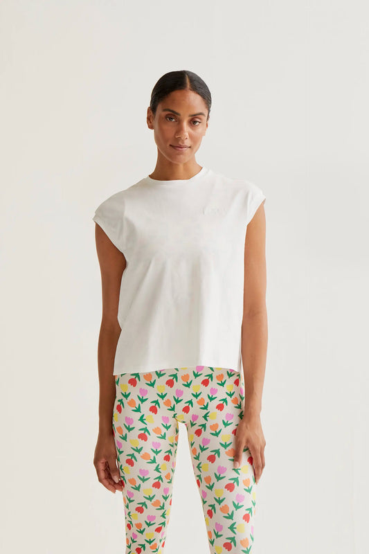 Camiseta 100% algodón blanco