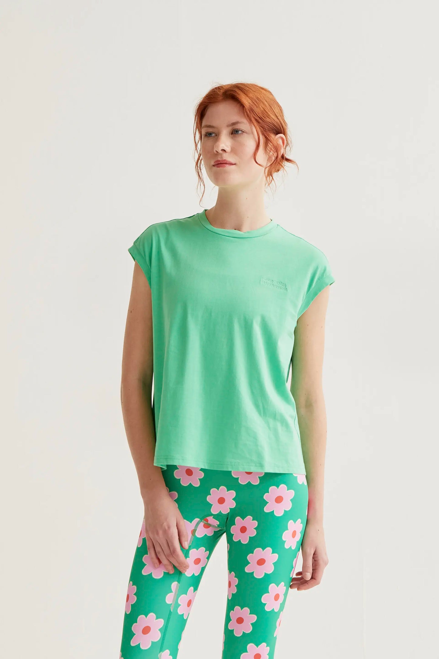 Maglietta verde 100% cotone