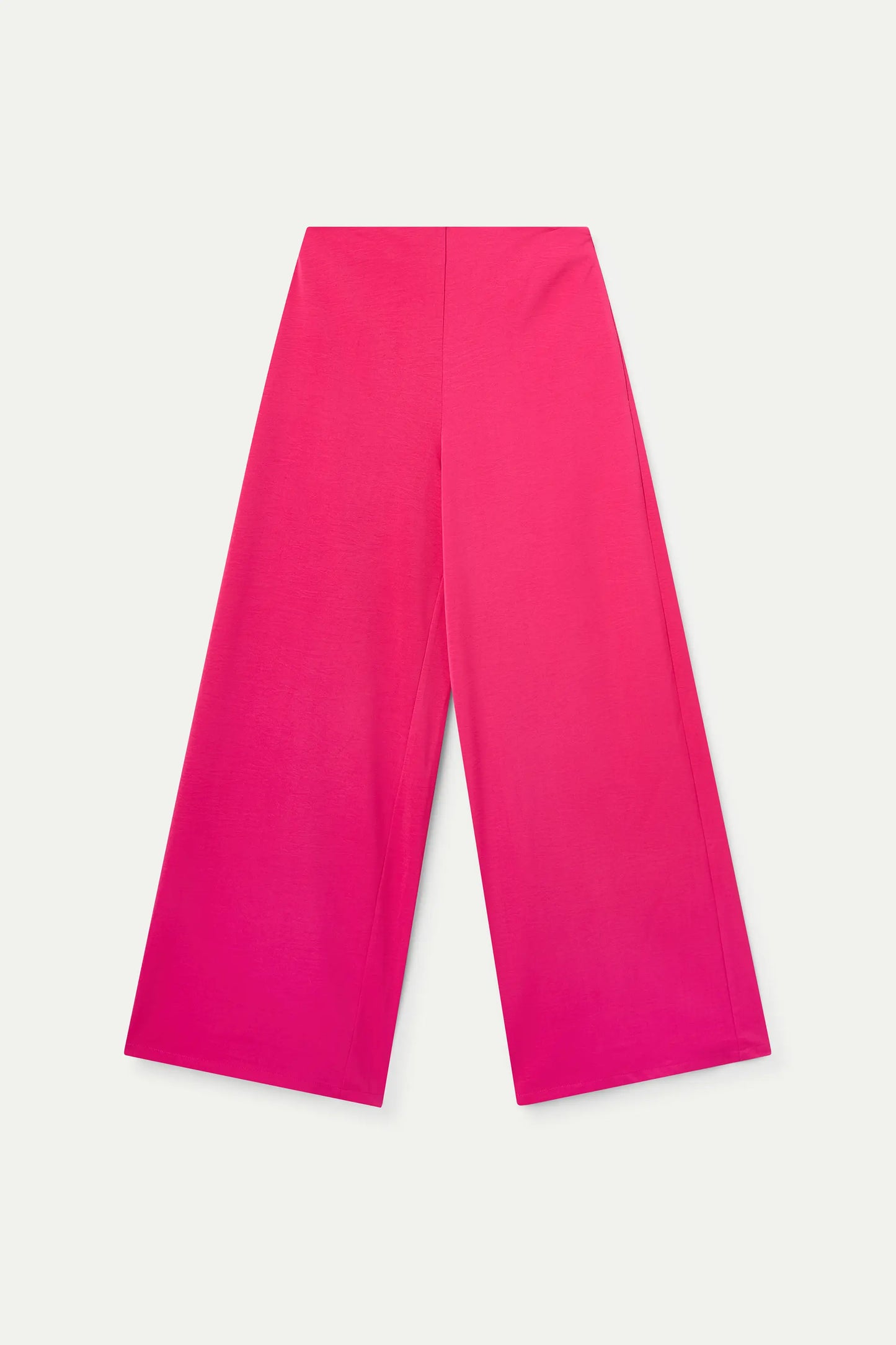 Pantaloni fluidi fucsia
