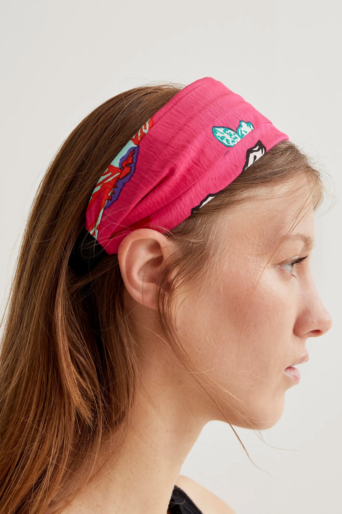 Fascia per capelli con stampa Vanda