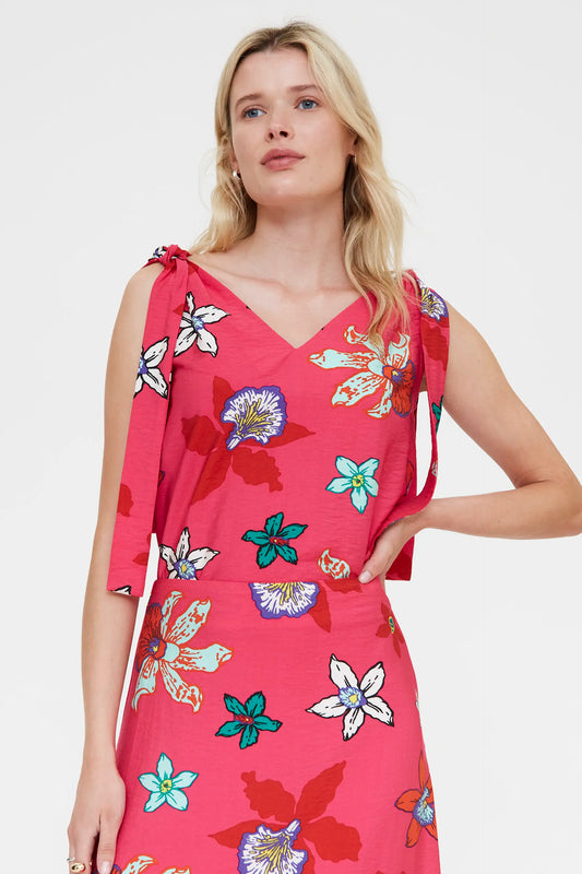 Top con estampado Vanda