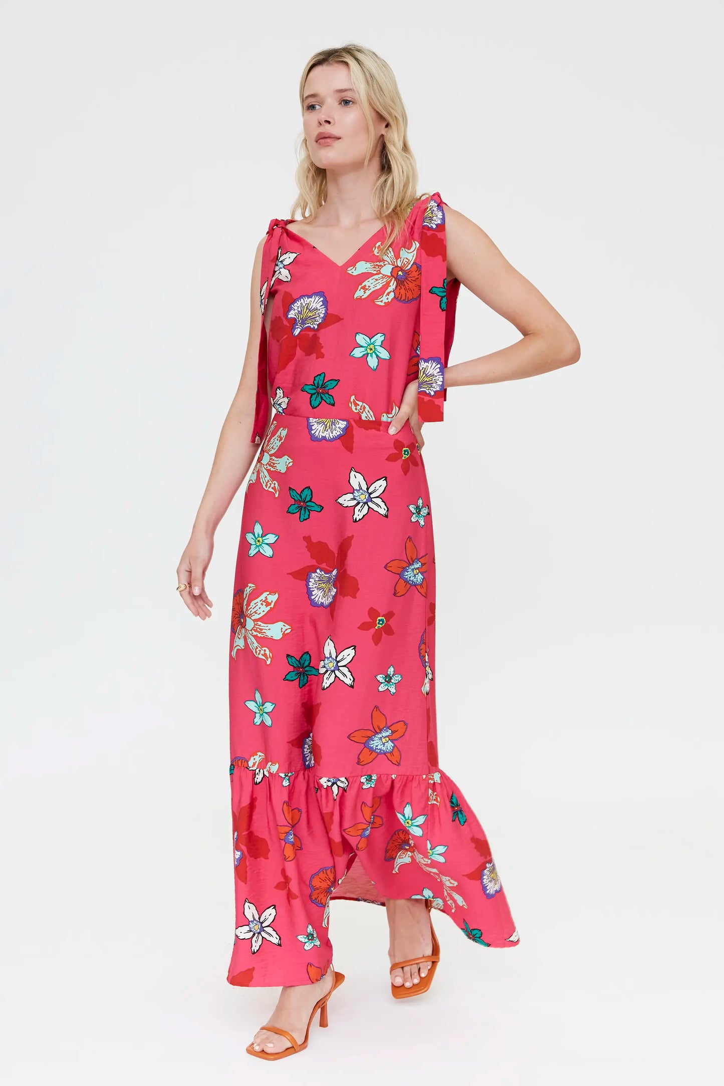 Top con stampa Vanda