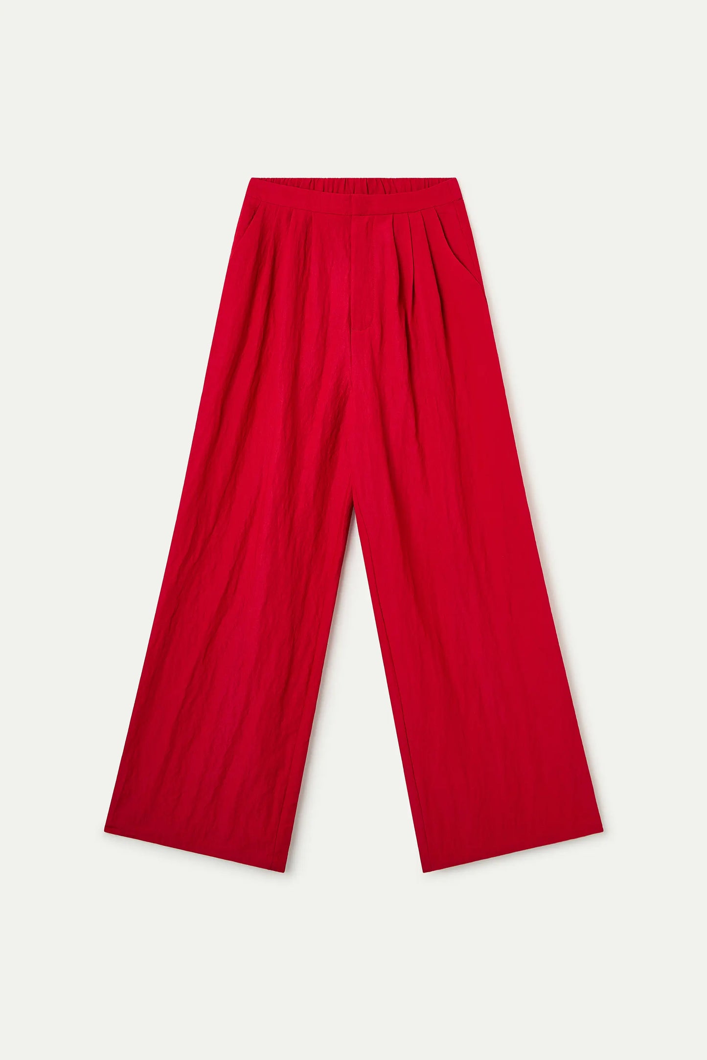 Pantaloni rossi svolazzanti