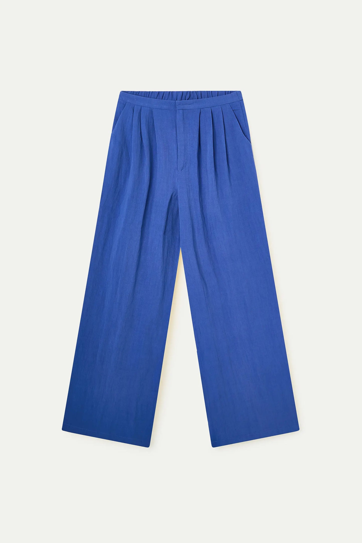 Pantalón azul fluído