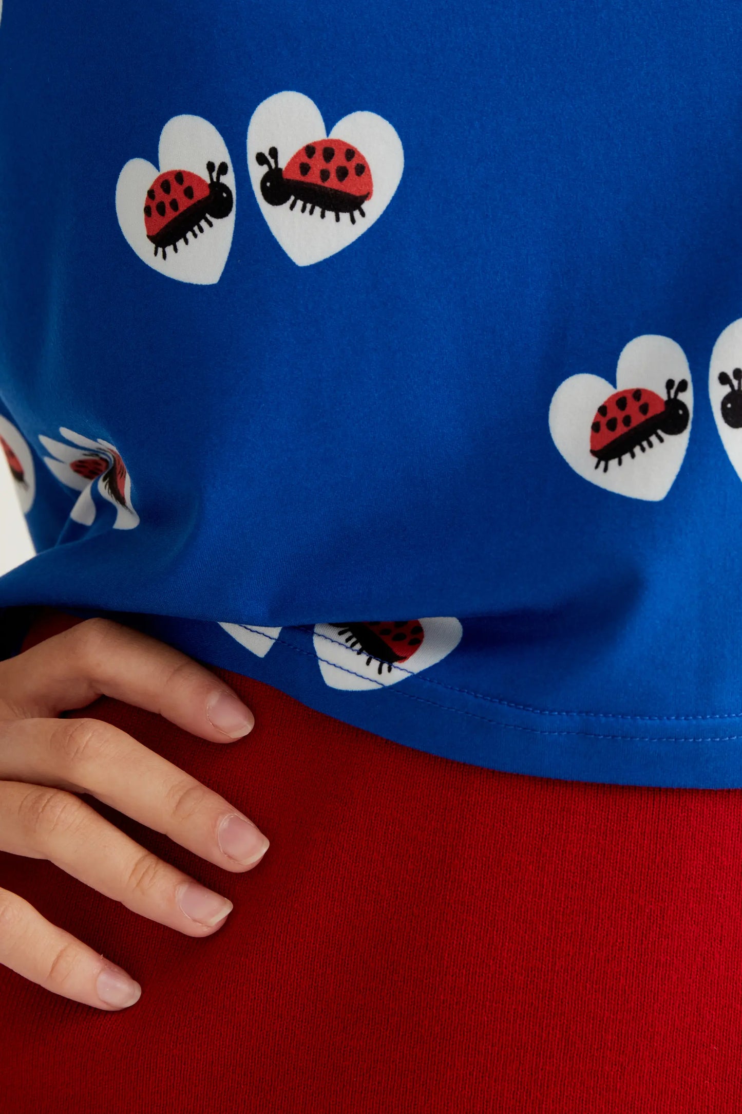 Camiseta con estampado Coccinella