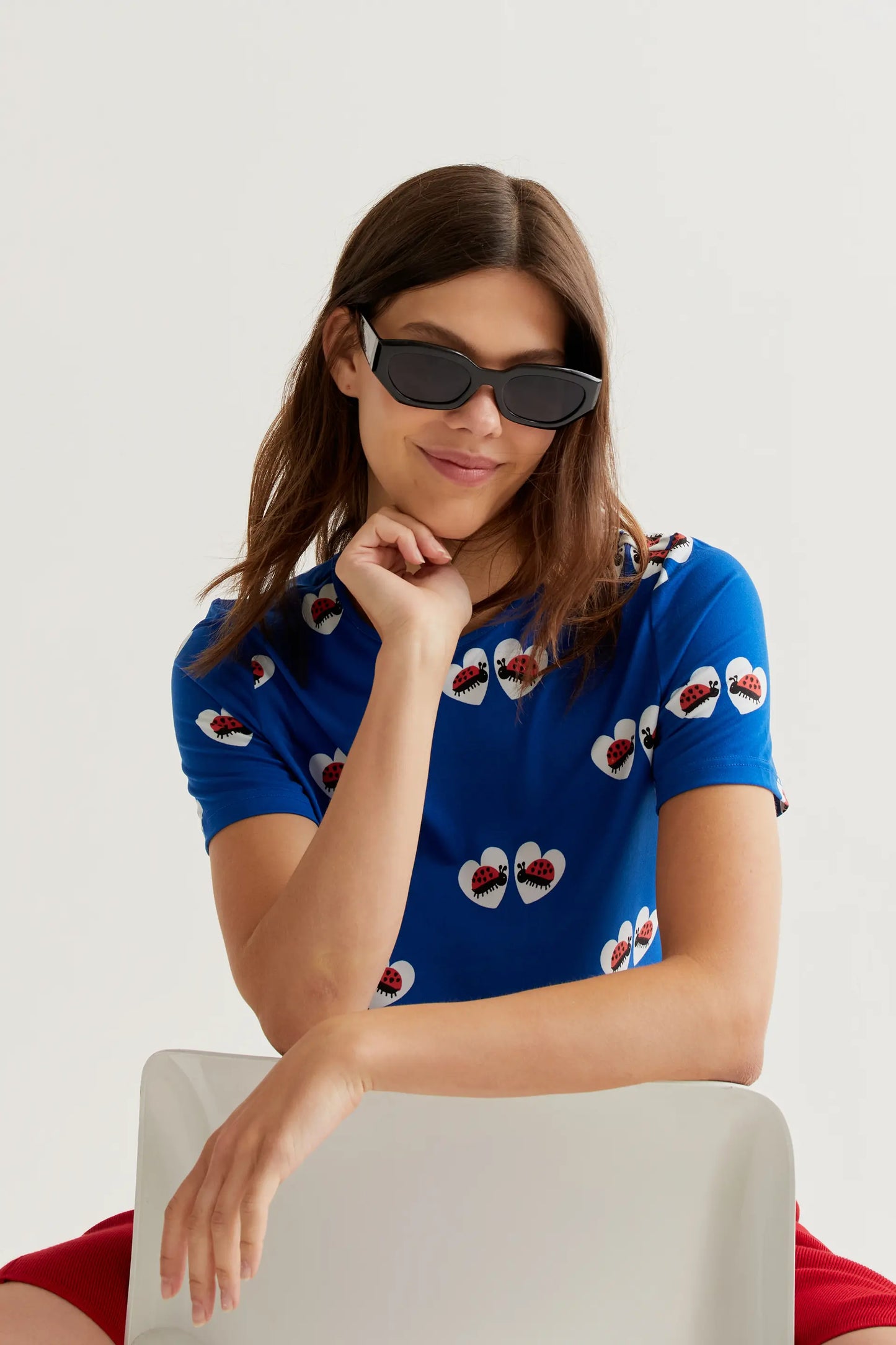 Camiseta con estampado Coccinella