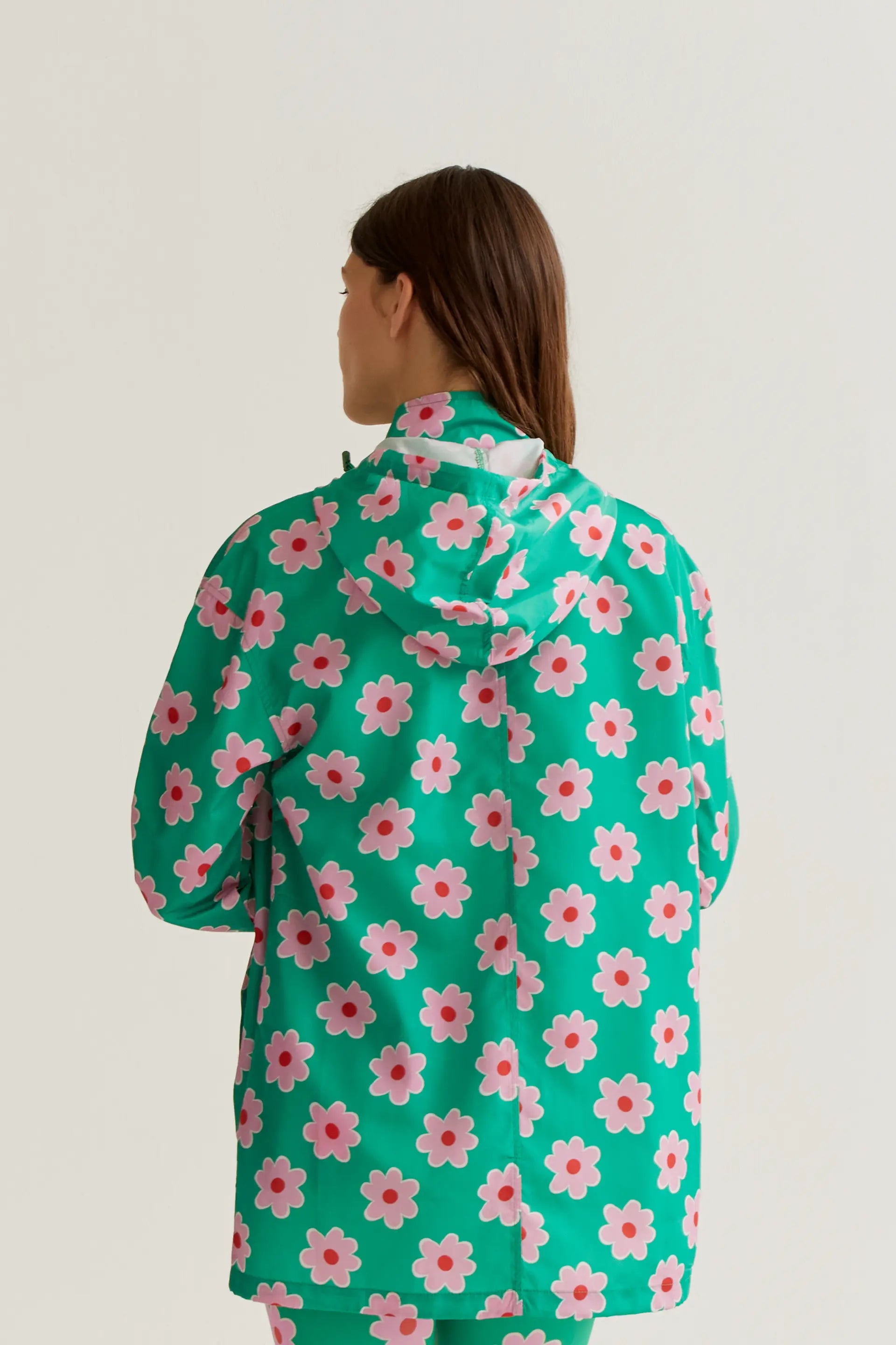Pink Flowers Print Jacket - Fantastic Company – Compañía Fantástica
