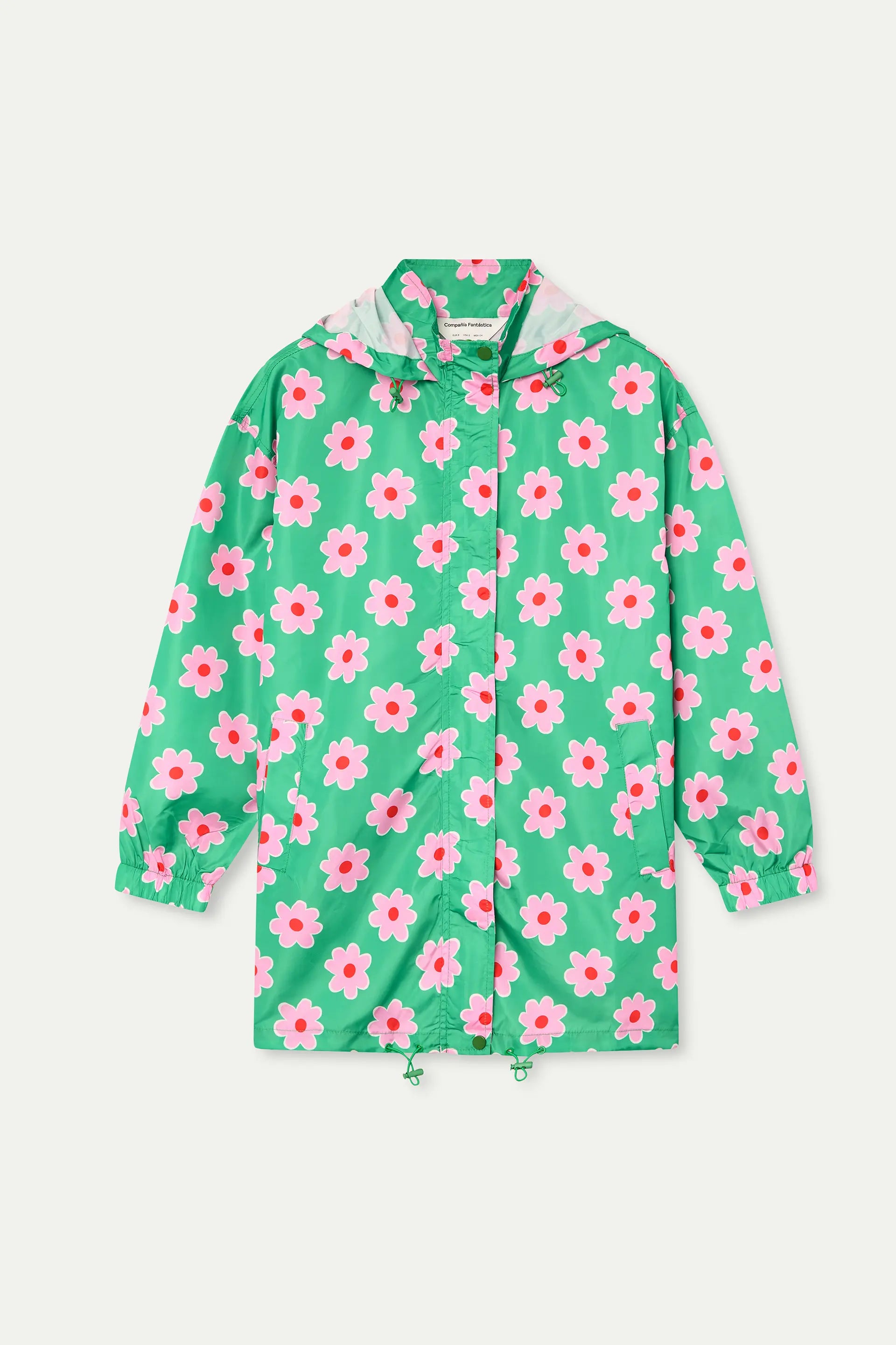 Pink Flowers Print Jacket - Fantastic Company – Compañía Fantástica