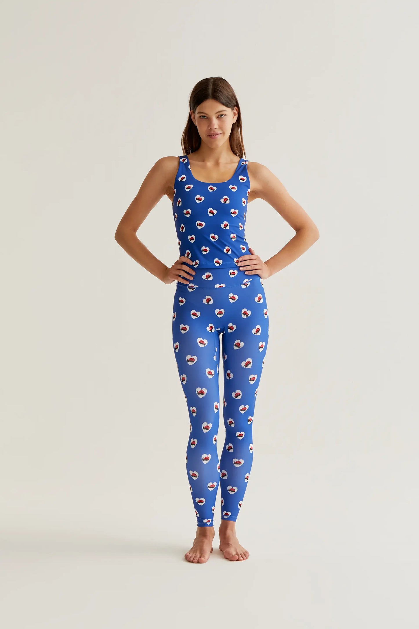 Top deportivo con estampado Coccinella