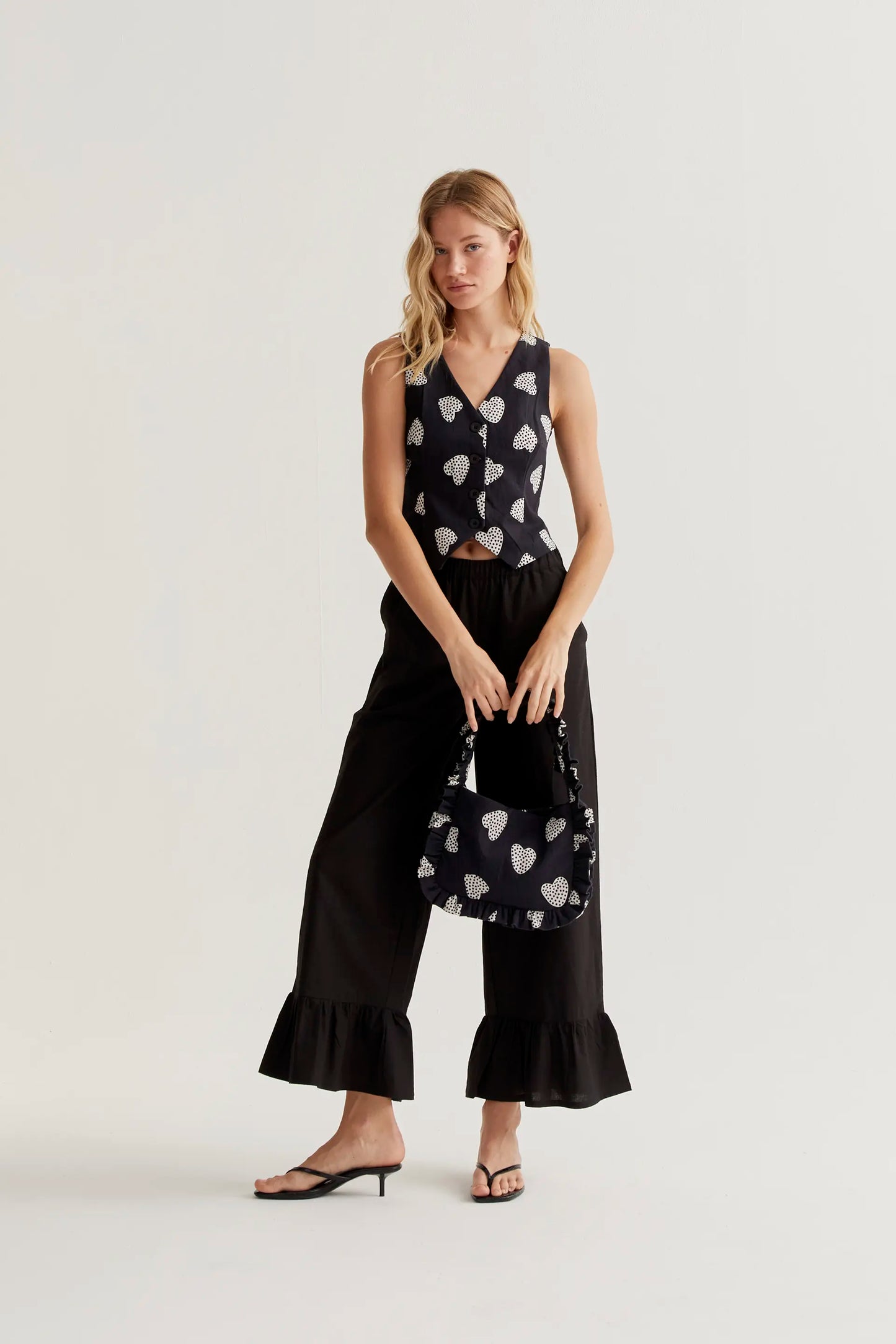 Chaleco con estampado Harmony Black