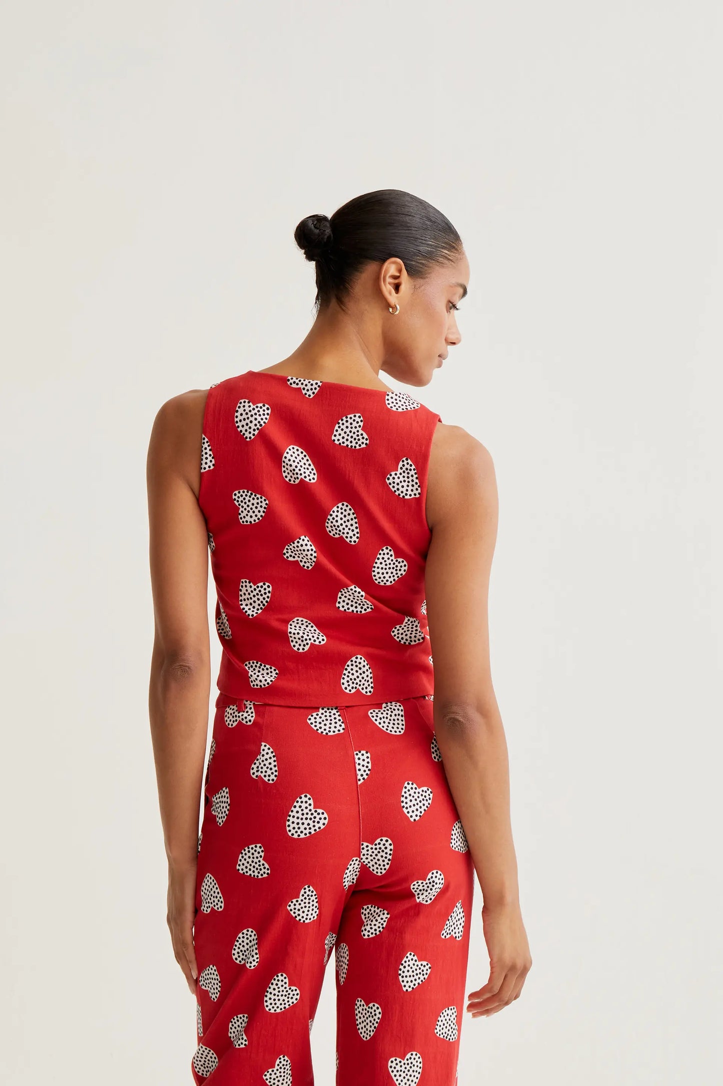 Chaleco con estampado Harmony Red