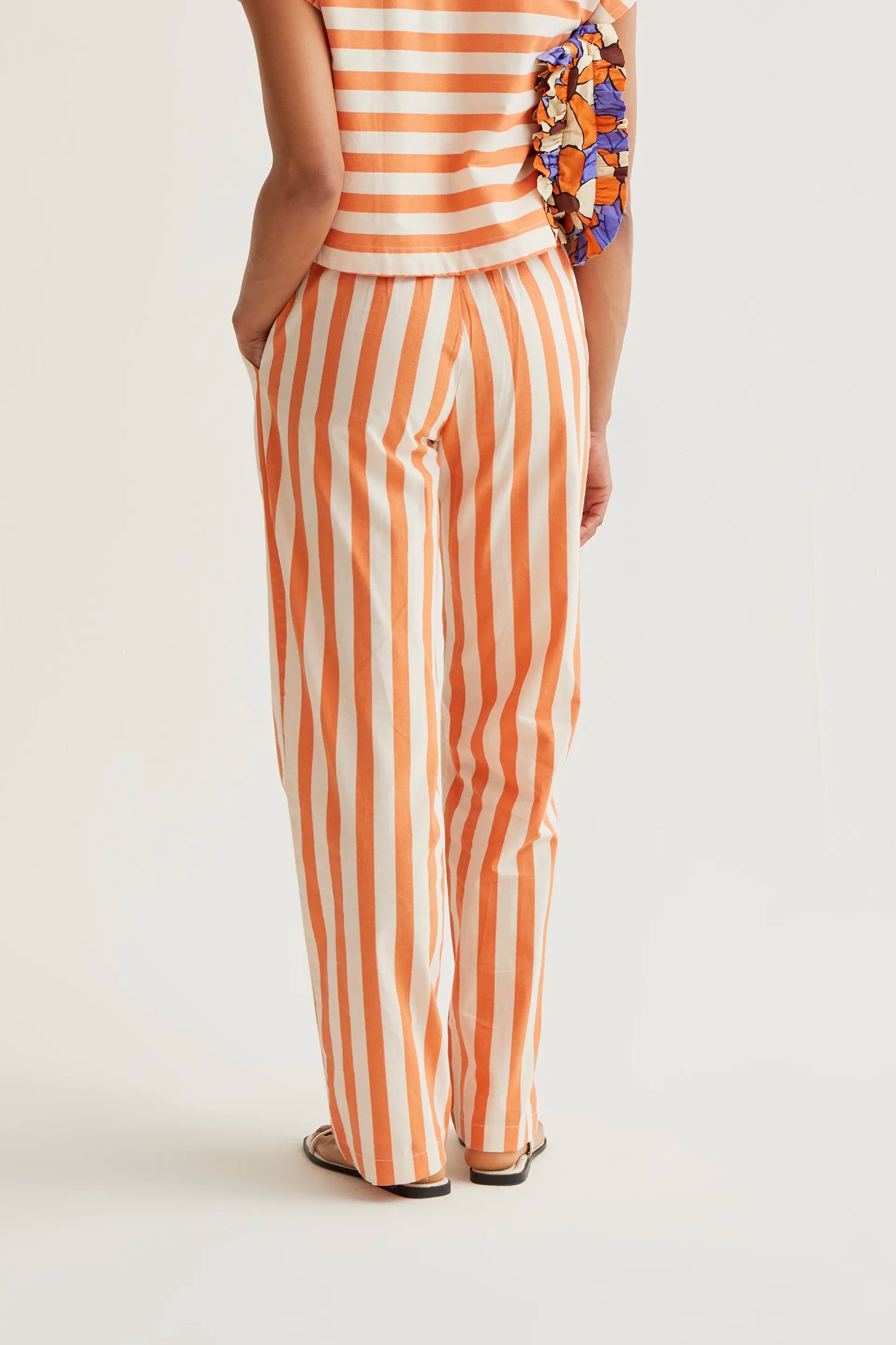 Pantalón con estampado Bamboo Orange