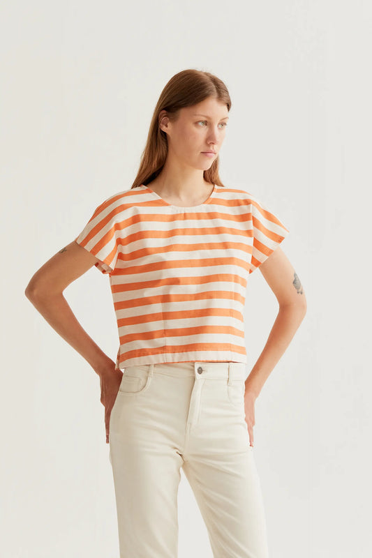 Top con estampado Bamboo Orange