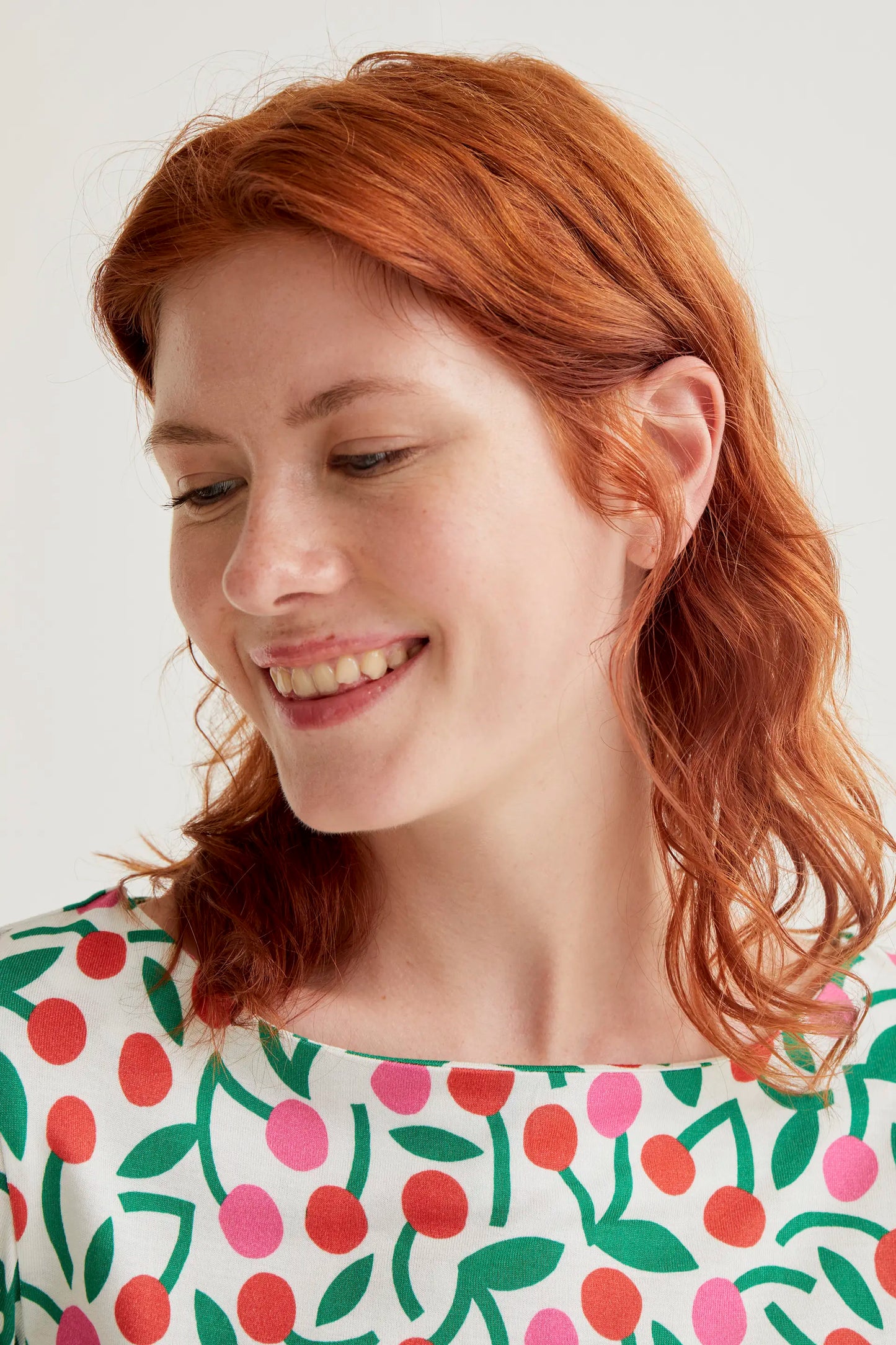 Cherry print t-shirt