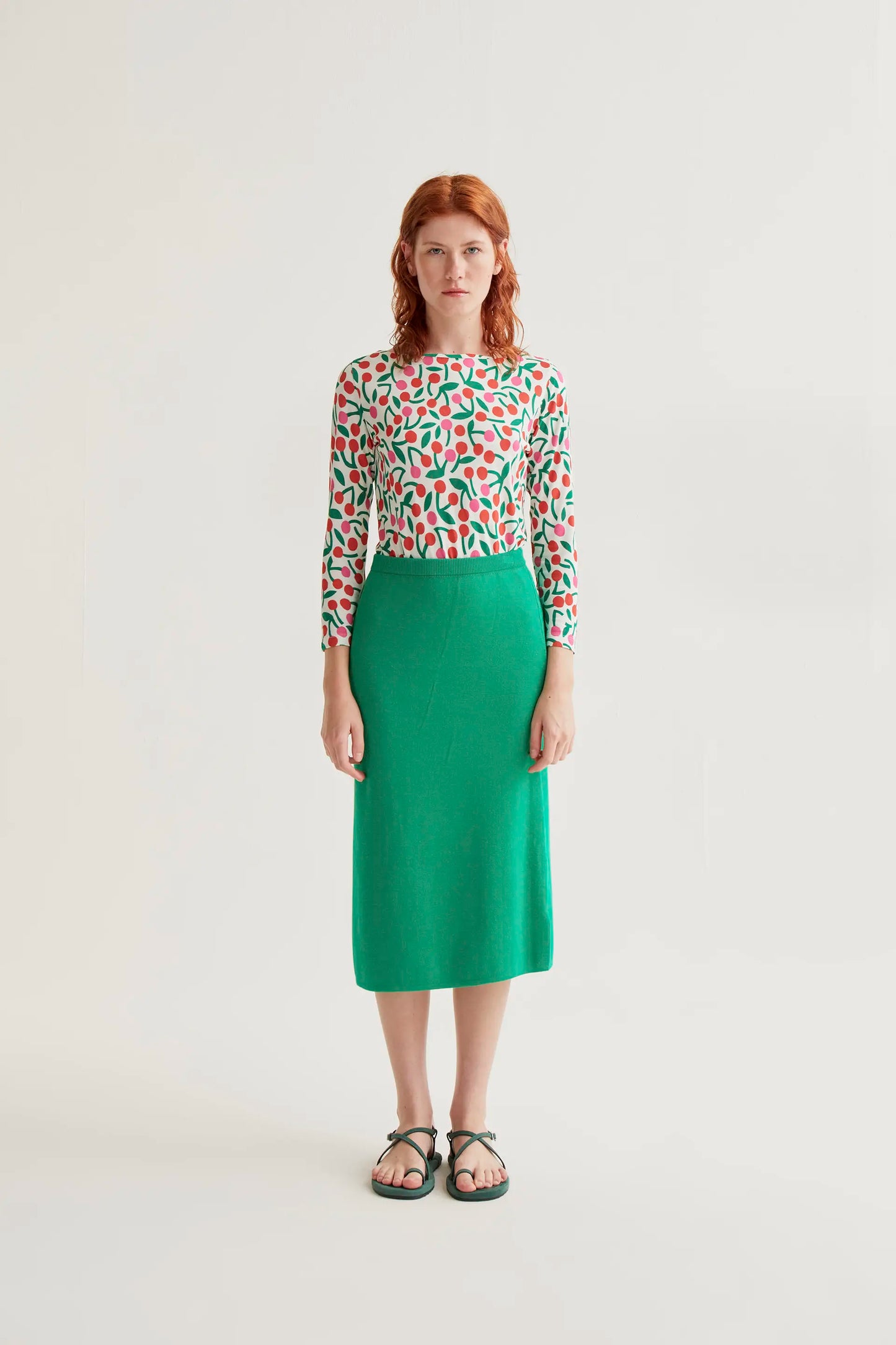 Cherry print t-shirt