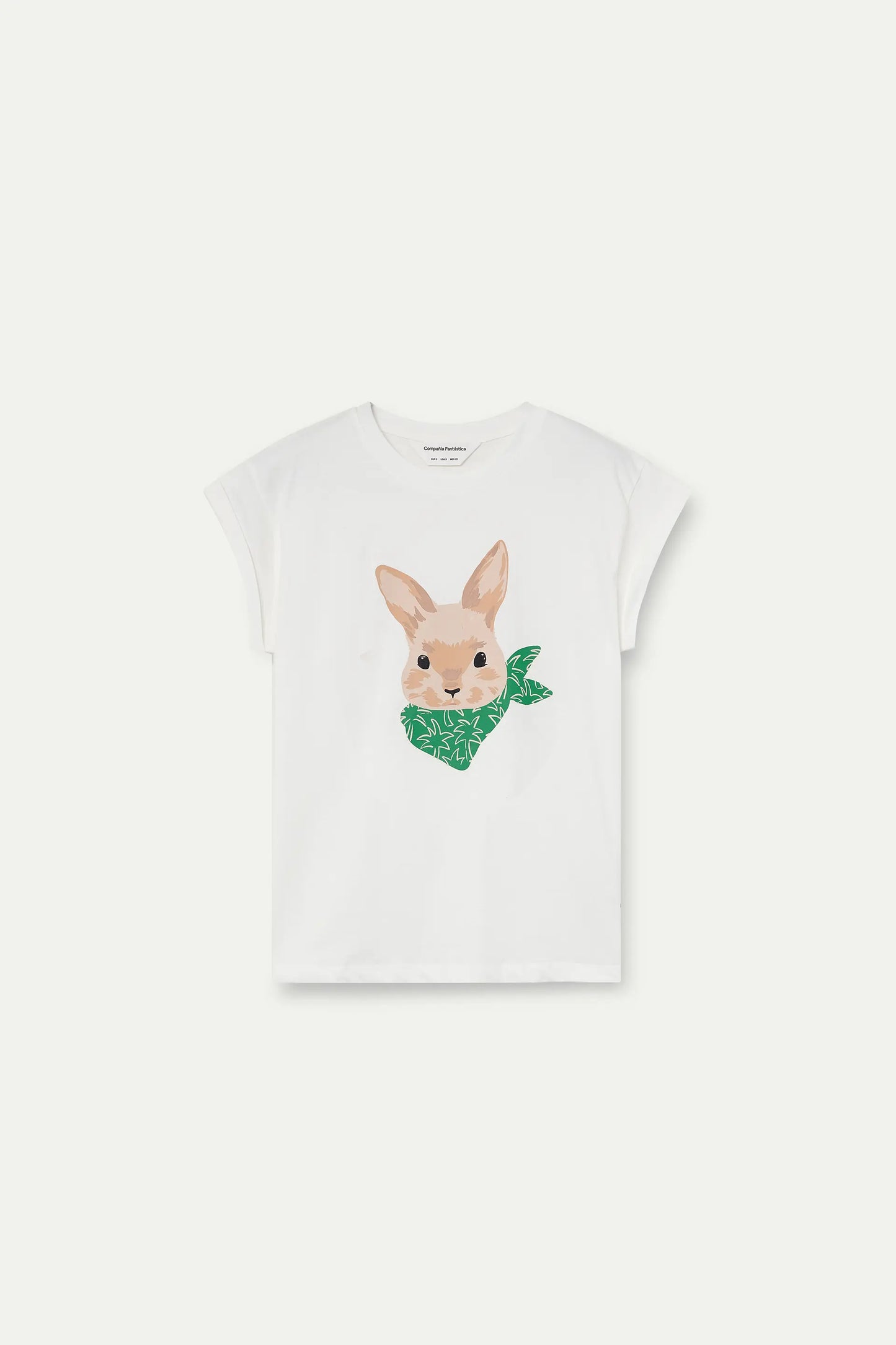 T-shirt with bunny print