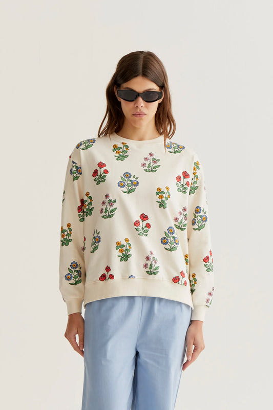 Gardener print sweatshirt