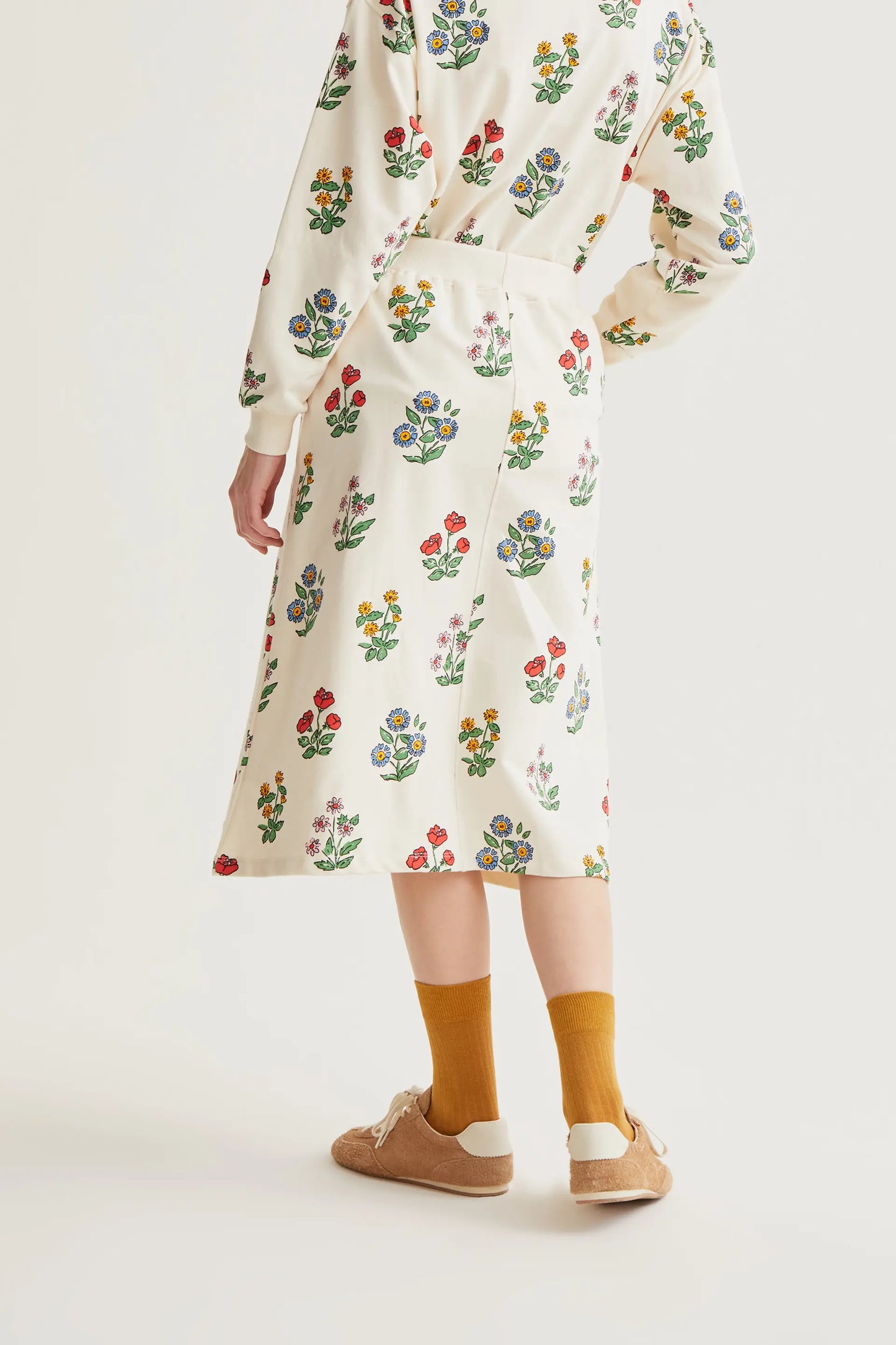 Gardener print skirt