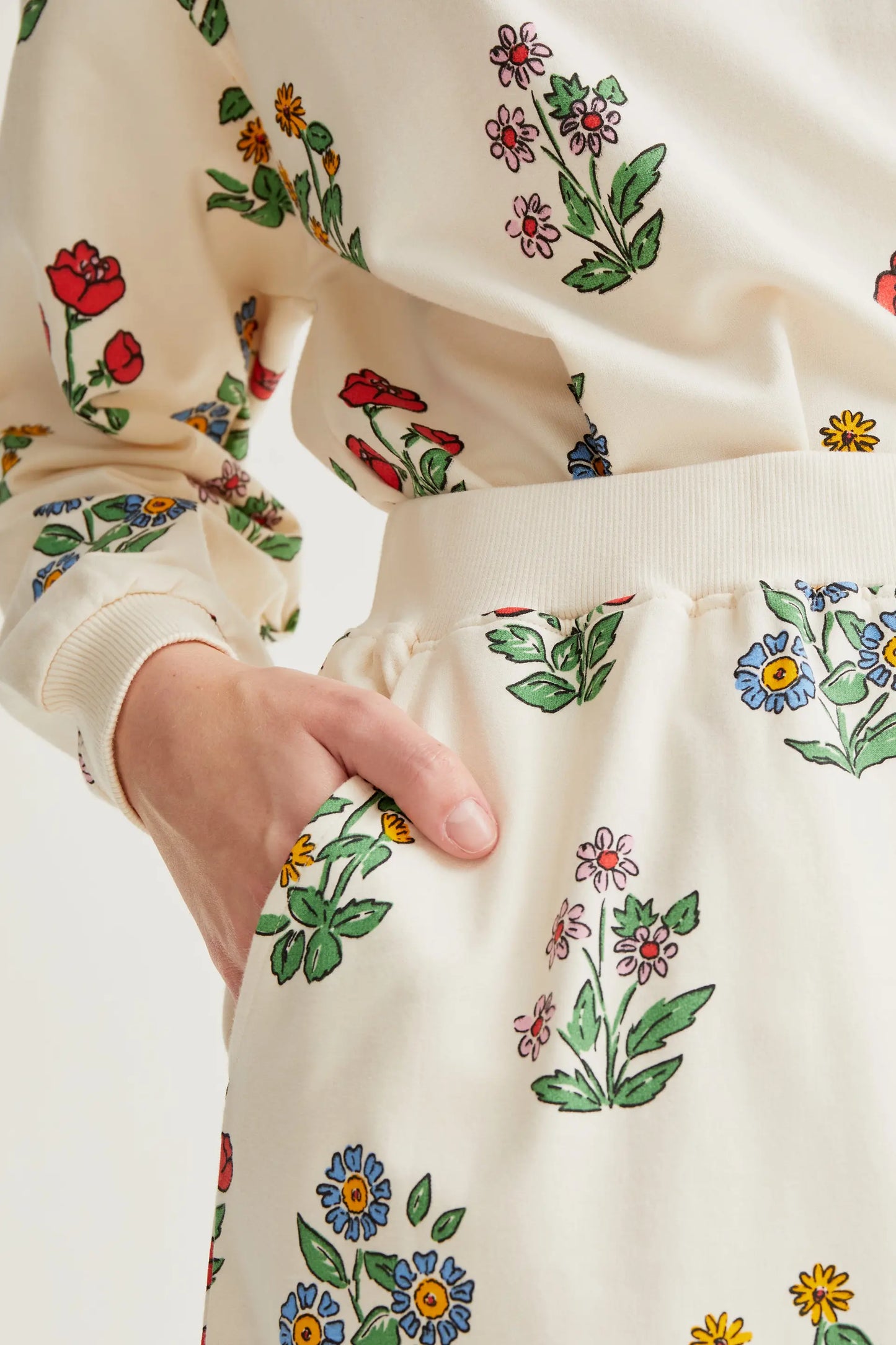 Gardener print skirt