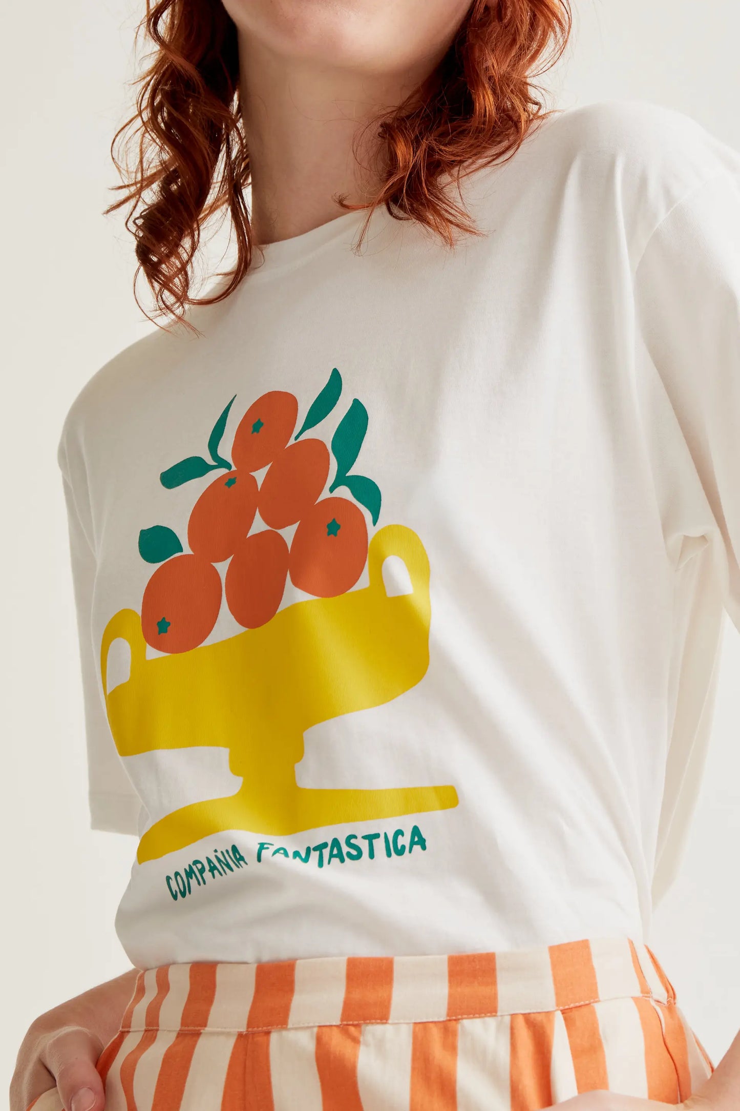 Camiseta con estampado Compañía Fantástica