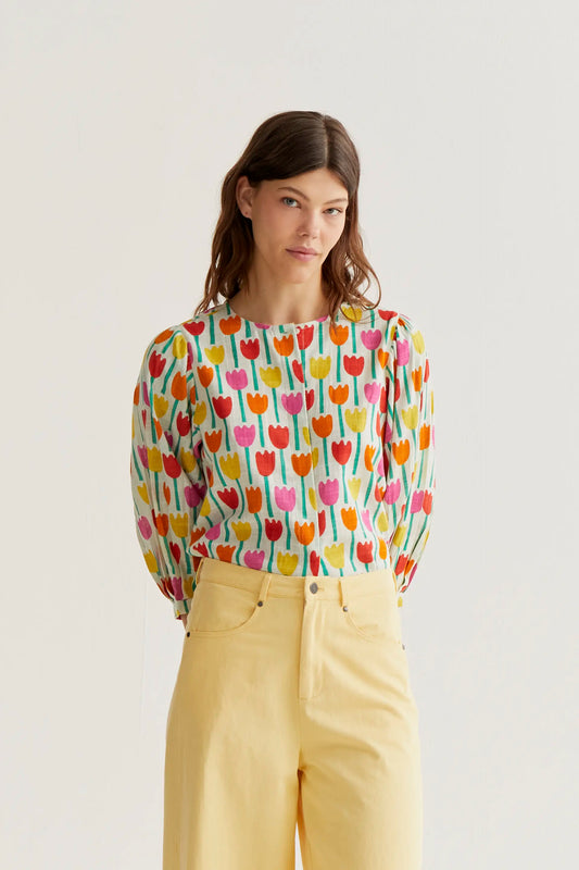 Tulip print shirt