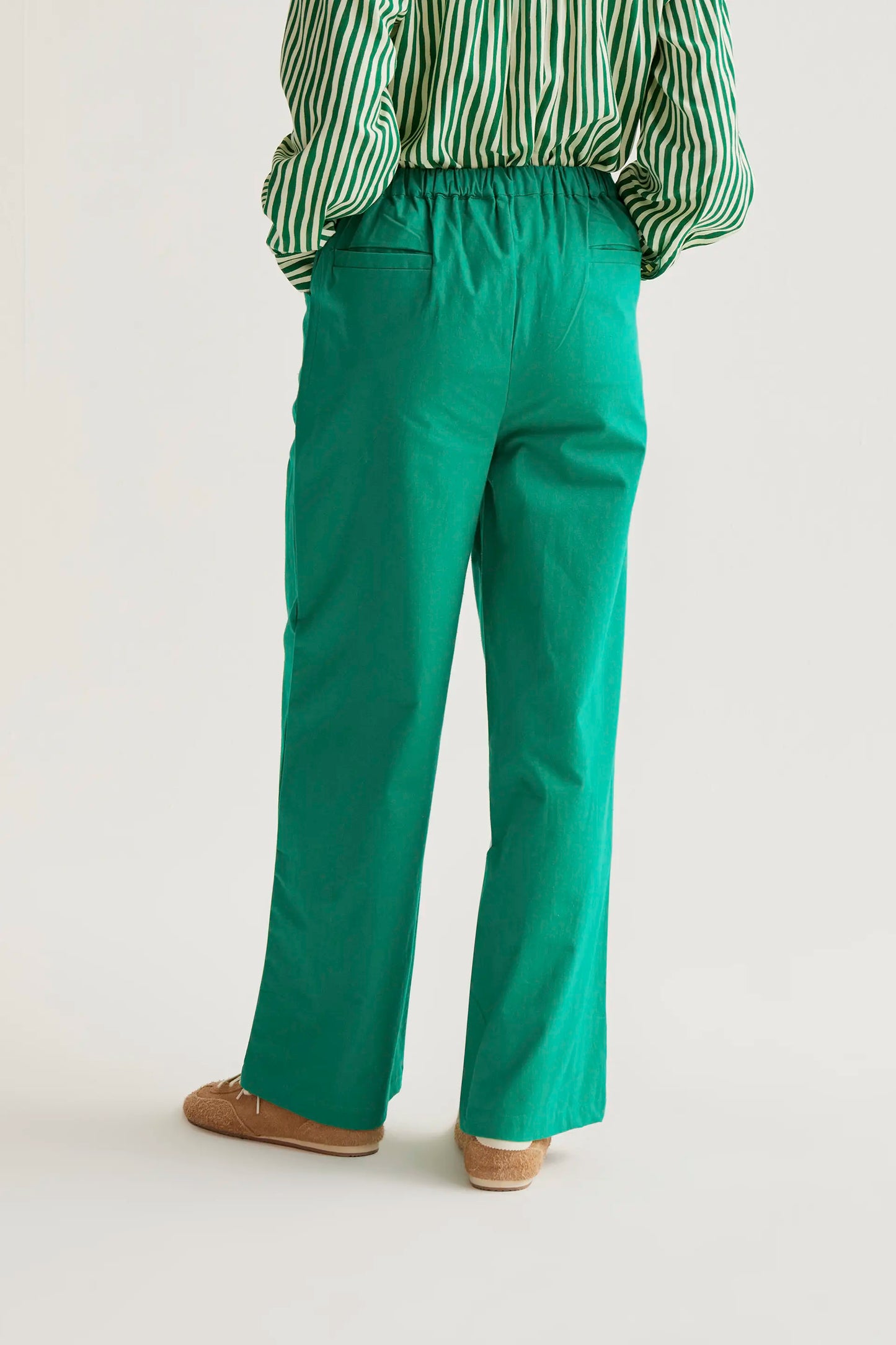 Pantalón 100% algodón verde