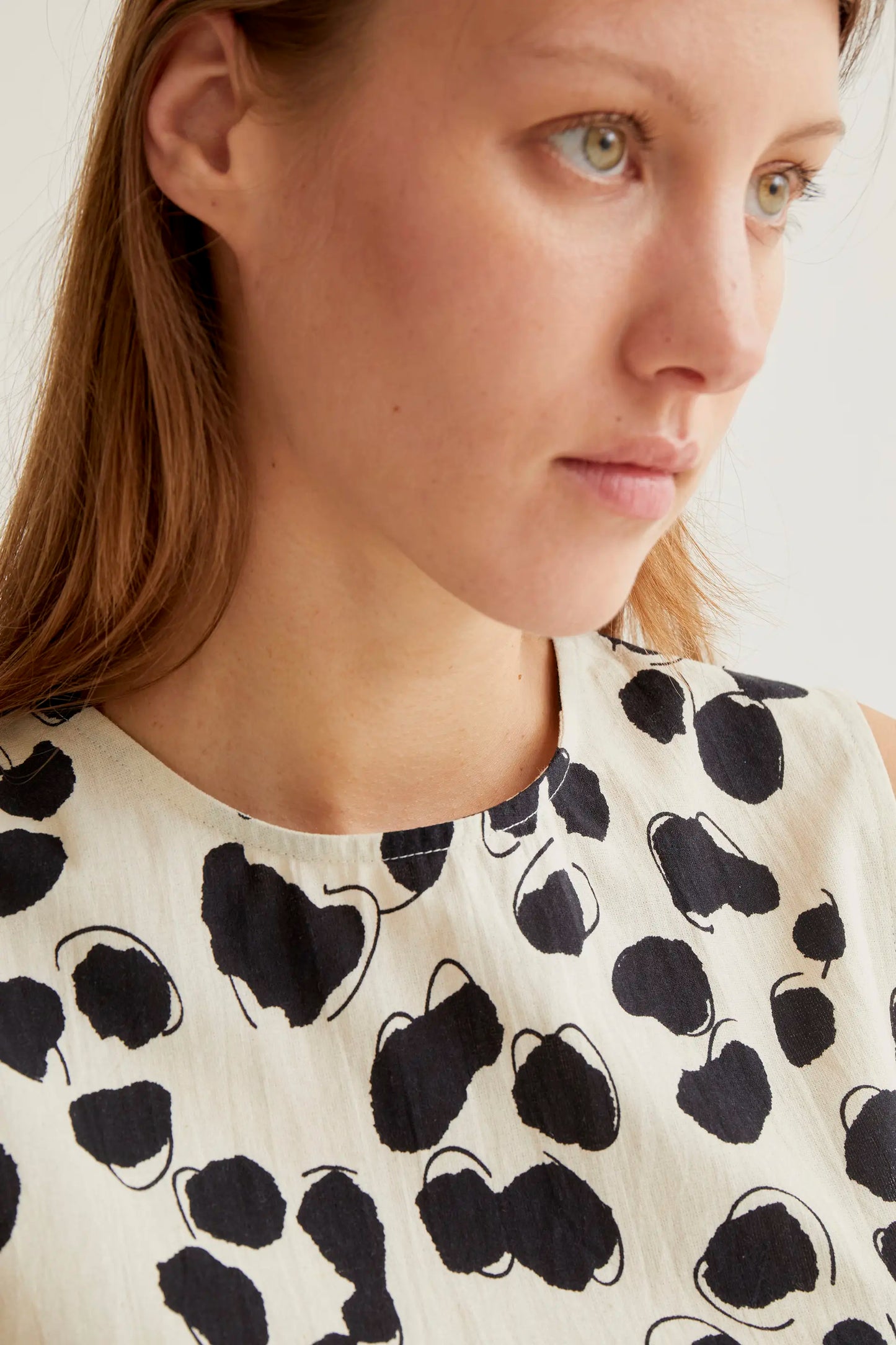Top con estampado Dalmatian