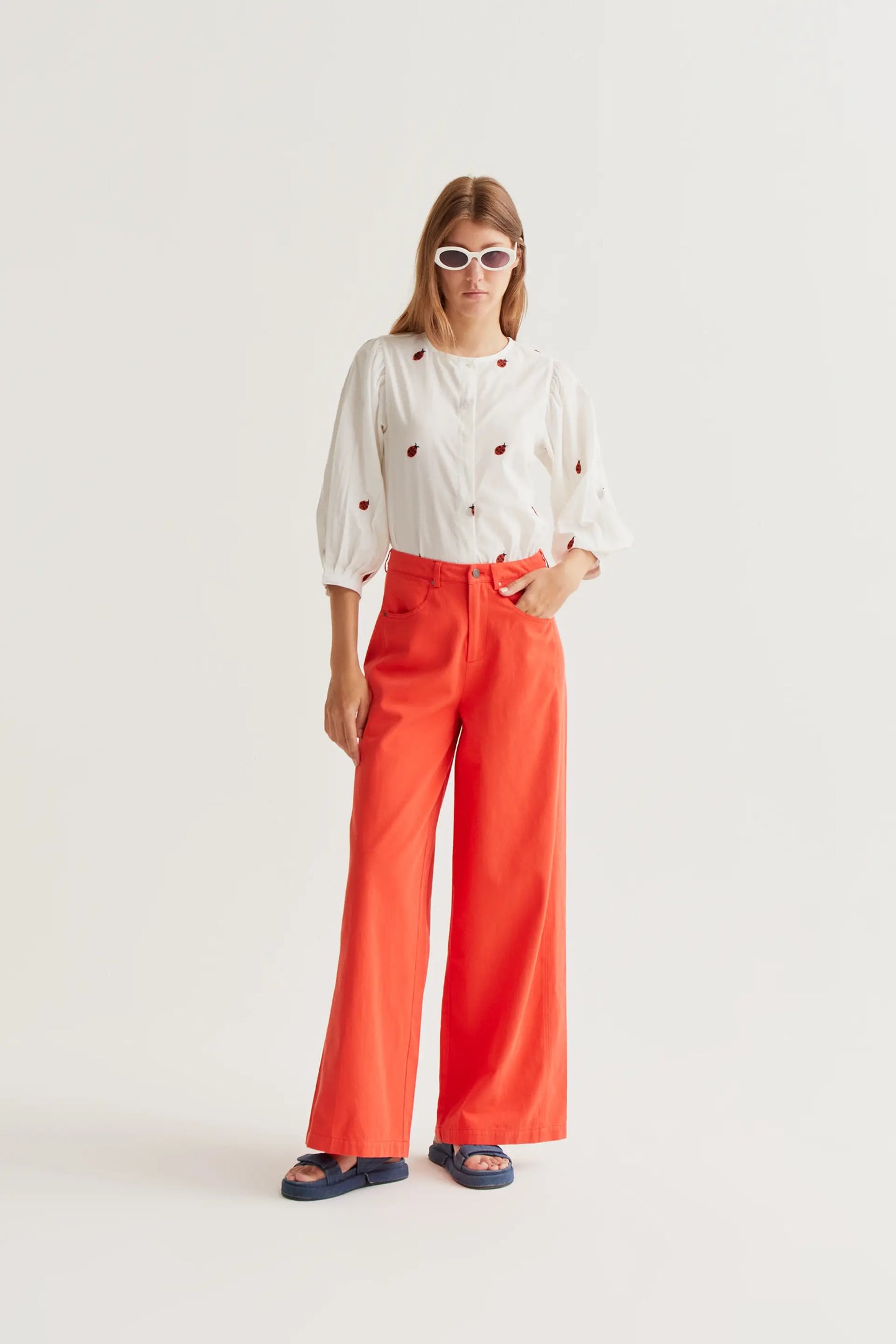 Camisa con estampado Ladybugs