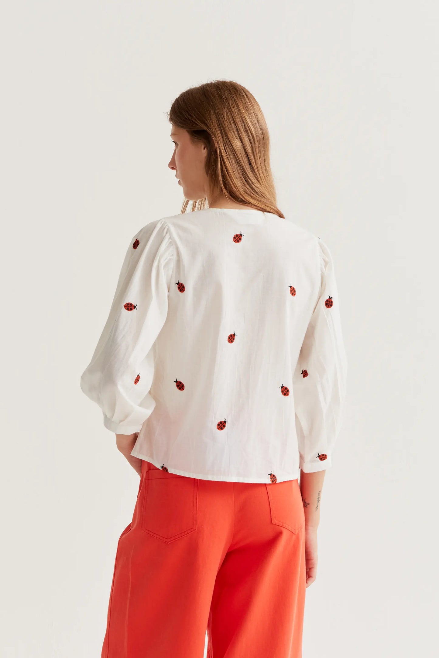 Camisa con estampado Ladybugs