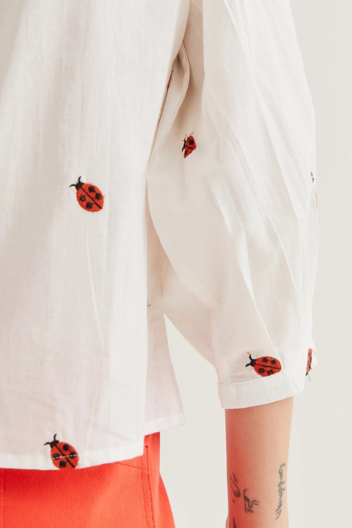Camisa con estampado Ladybugs