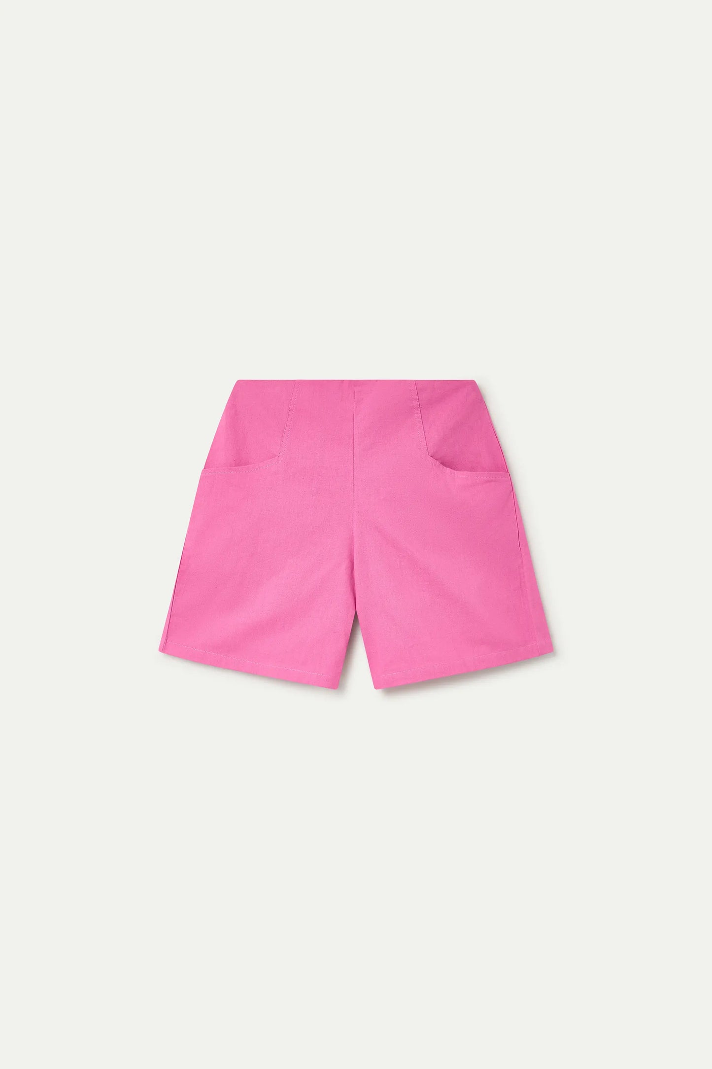 Shorts 100% algodón rosa