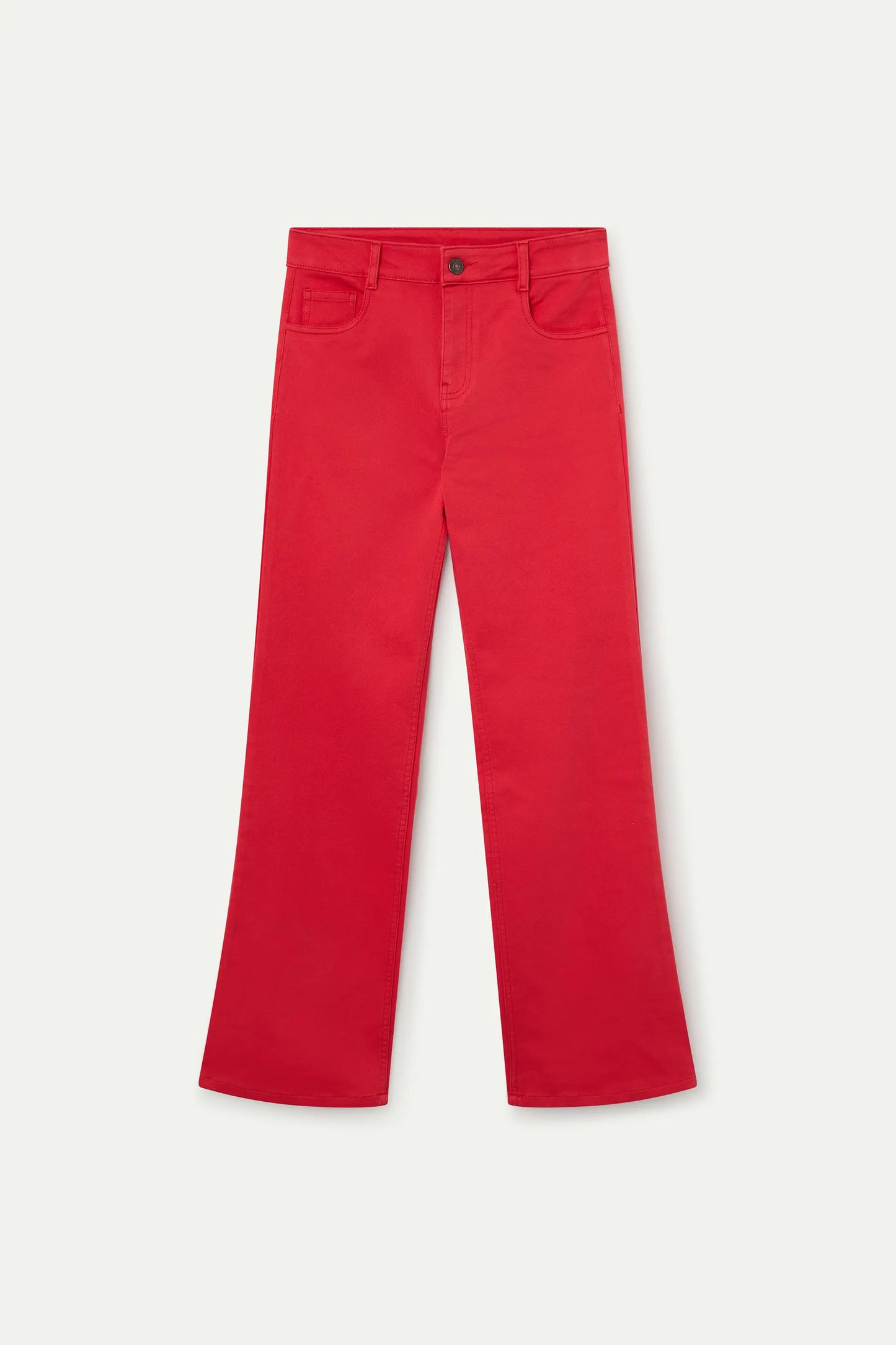 Pantalón vaquero rojo