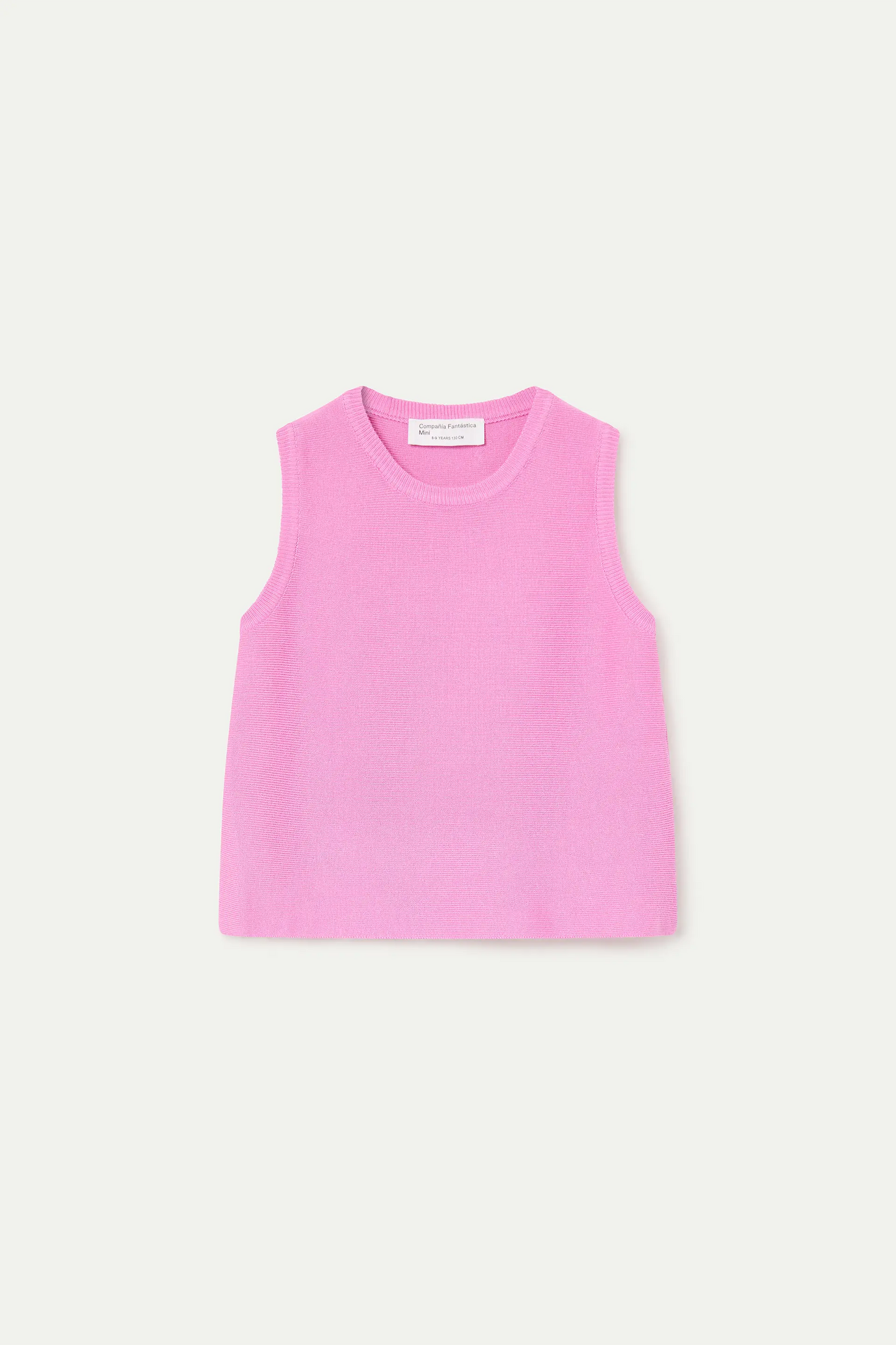 Top de niña punto rosado